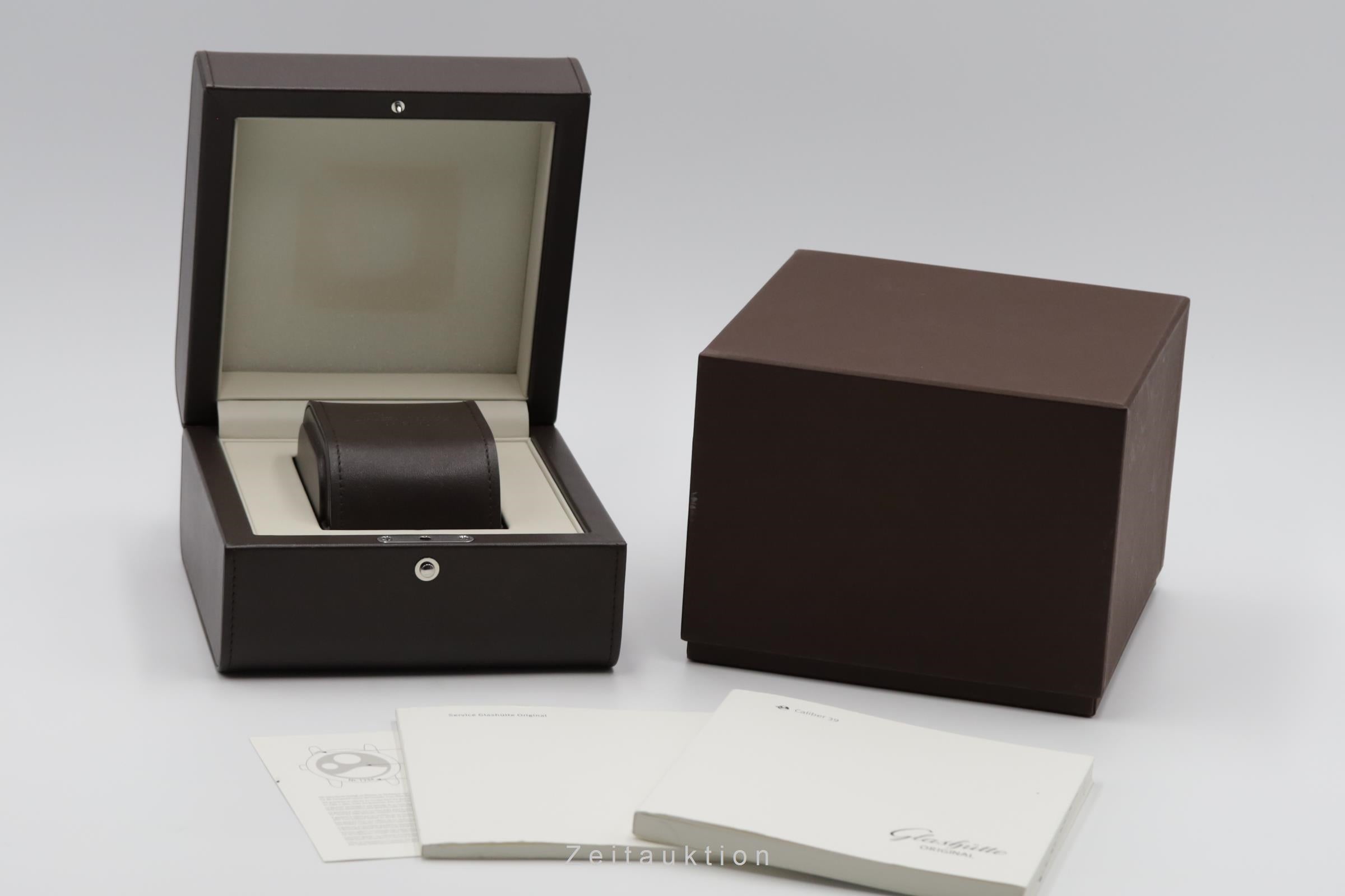 Glashütte Senator Sixties 18 ct red gold automatic men's watch 1-39-52-01-01-04 LP: 14100EUR  [2503497]