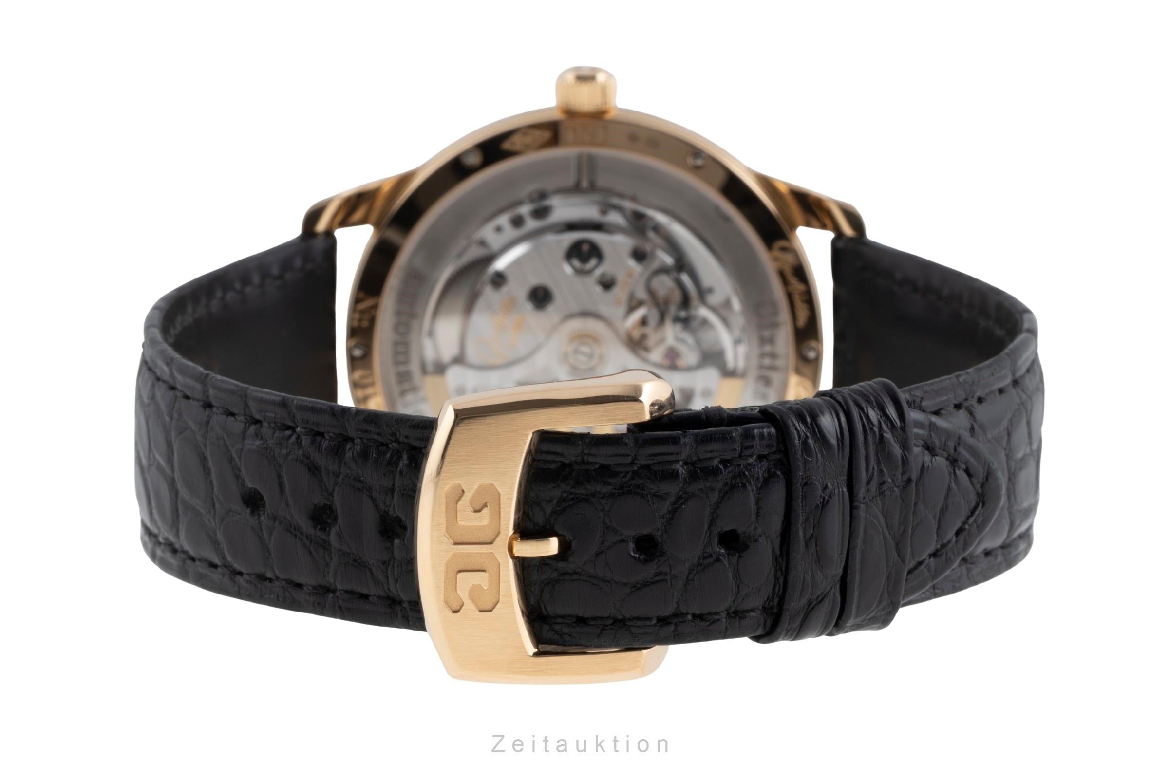 Glashütte Senator Sixties 18 ct red gold automatic men's watch 1-39-52-01-01-04 LP: 14100EUR  [2503497]