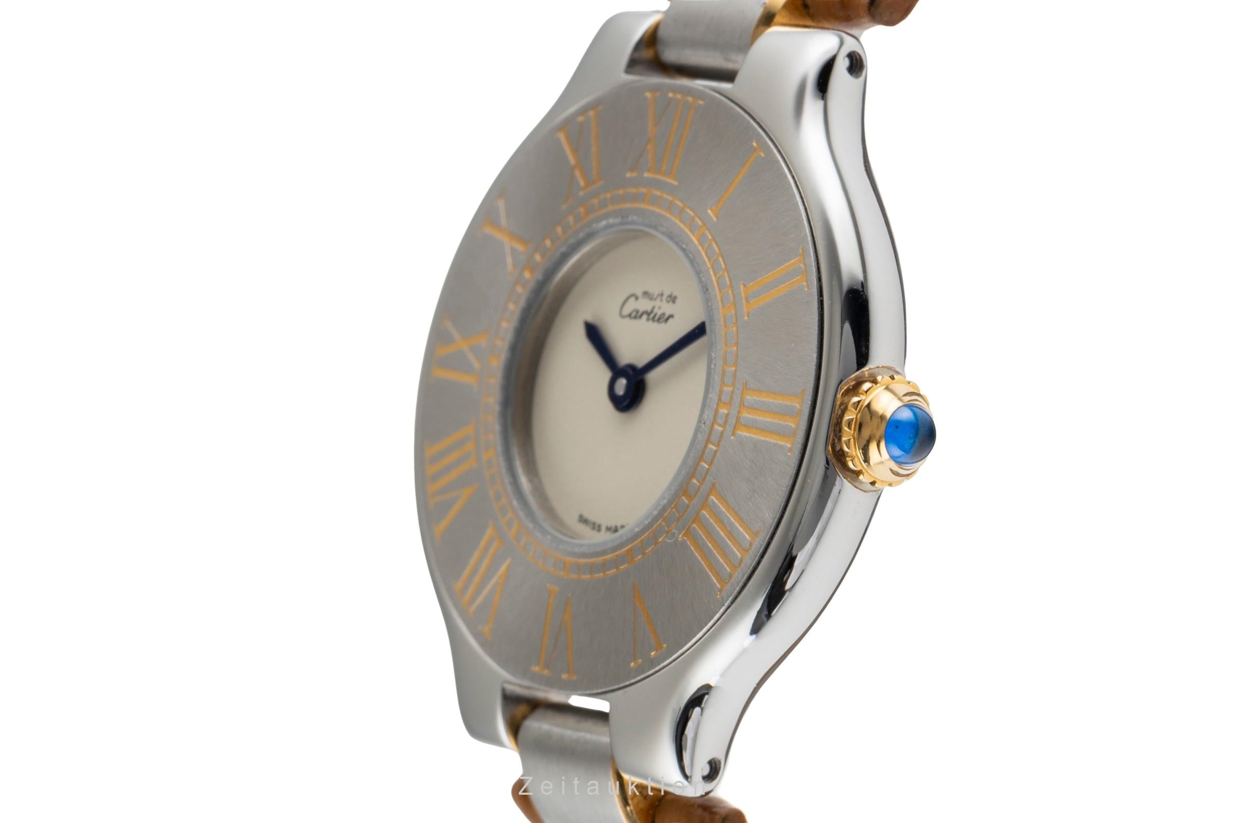 Cartier Must De Cartier 21 steel quartz Kal. 690 Ref. W1000944