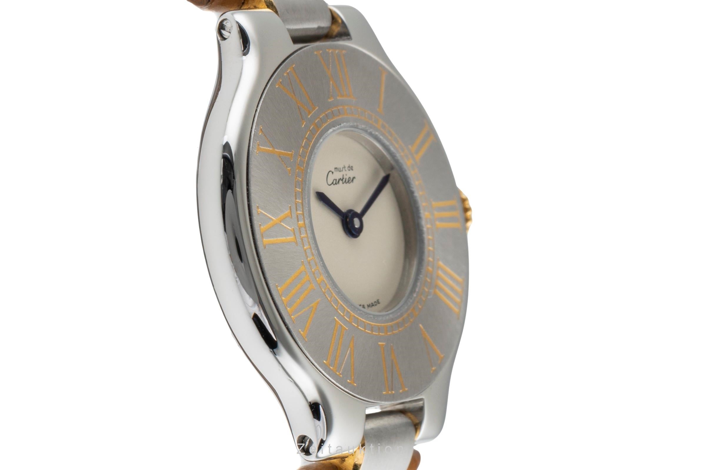 Cartier Must De Cartier 21 steel quartz Kal. 690 Ref. W1000944