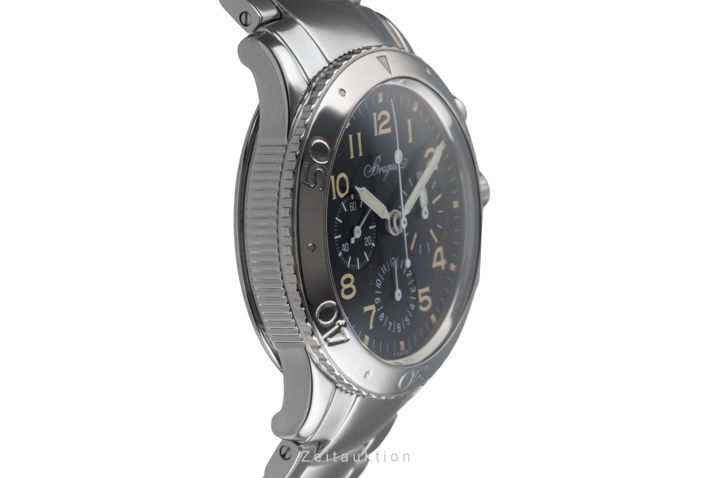 Breguet Type XX cronógrafo acero automático reloj para caballeros 3800  [2503502]