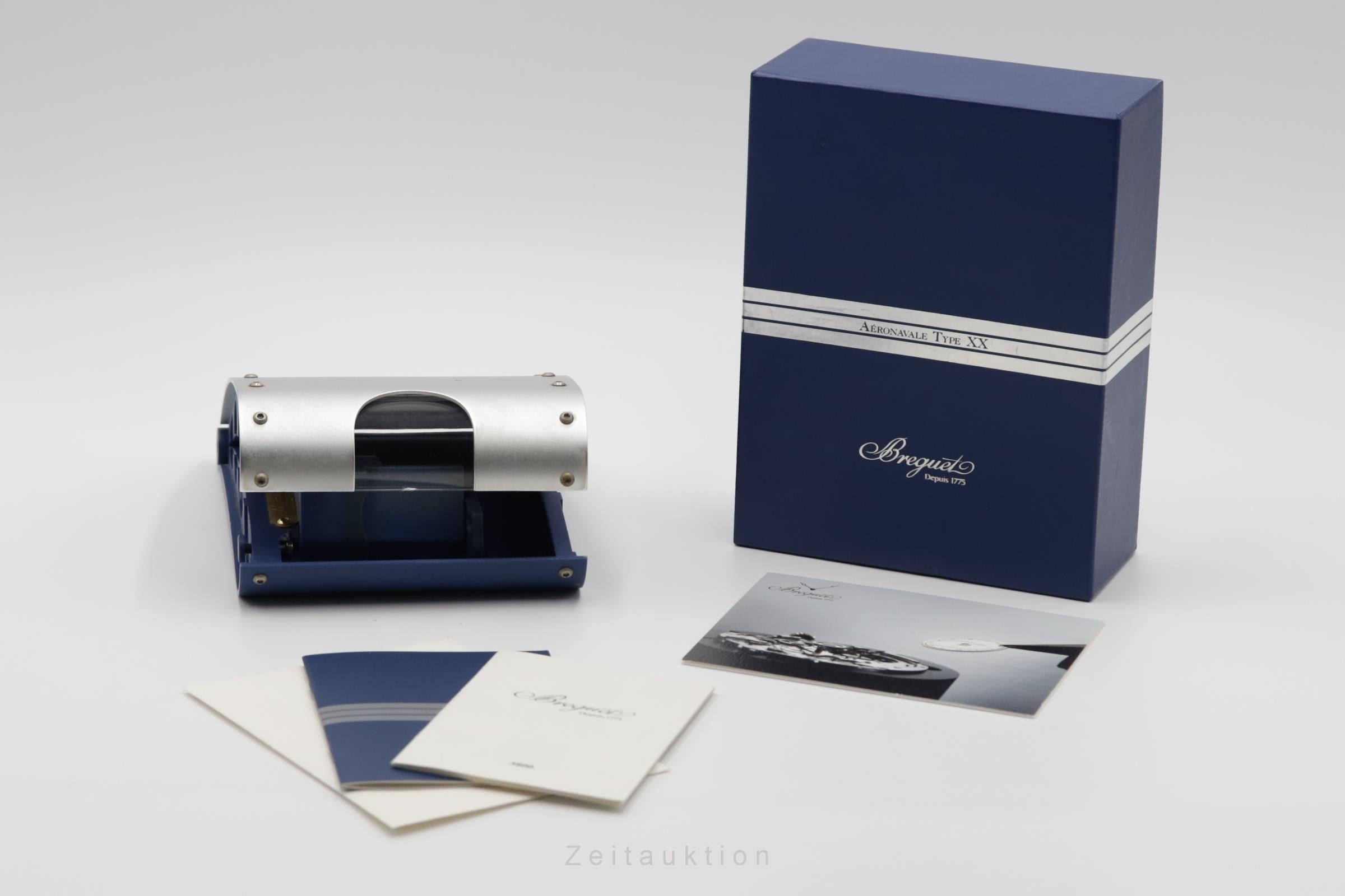 Breguet Type XX cronógrafo acero automático reloj para caballeros 3800  [2503502]