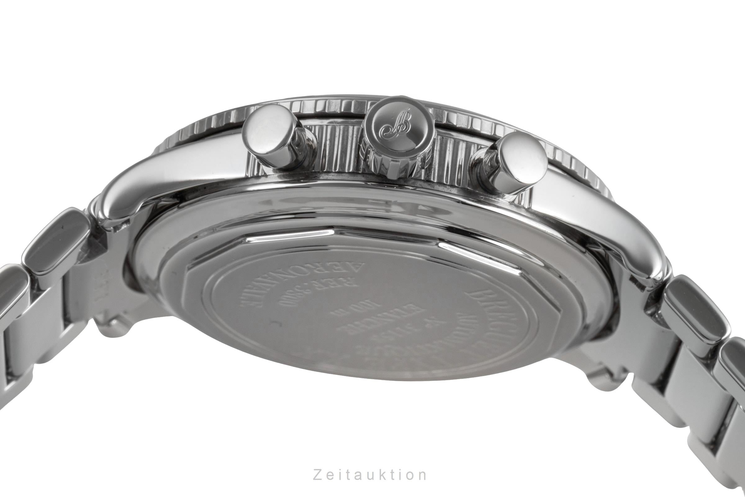 Breguet Type XX cronógrafo acero automático reloj para caballeros 3800  [2503502]