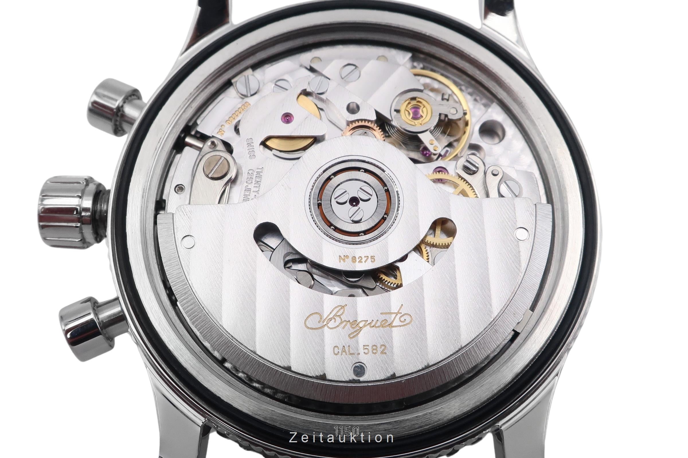 Breguet Type XX chronograph steel automatic Kal. 582 Ref. 3800