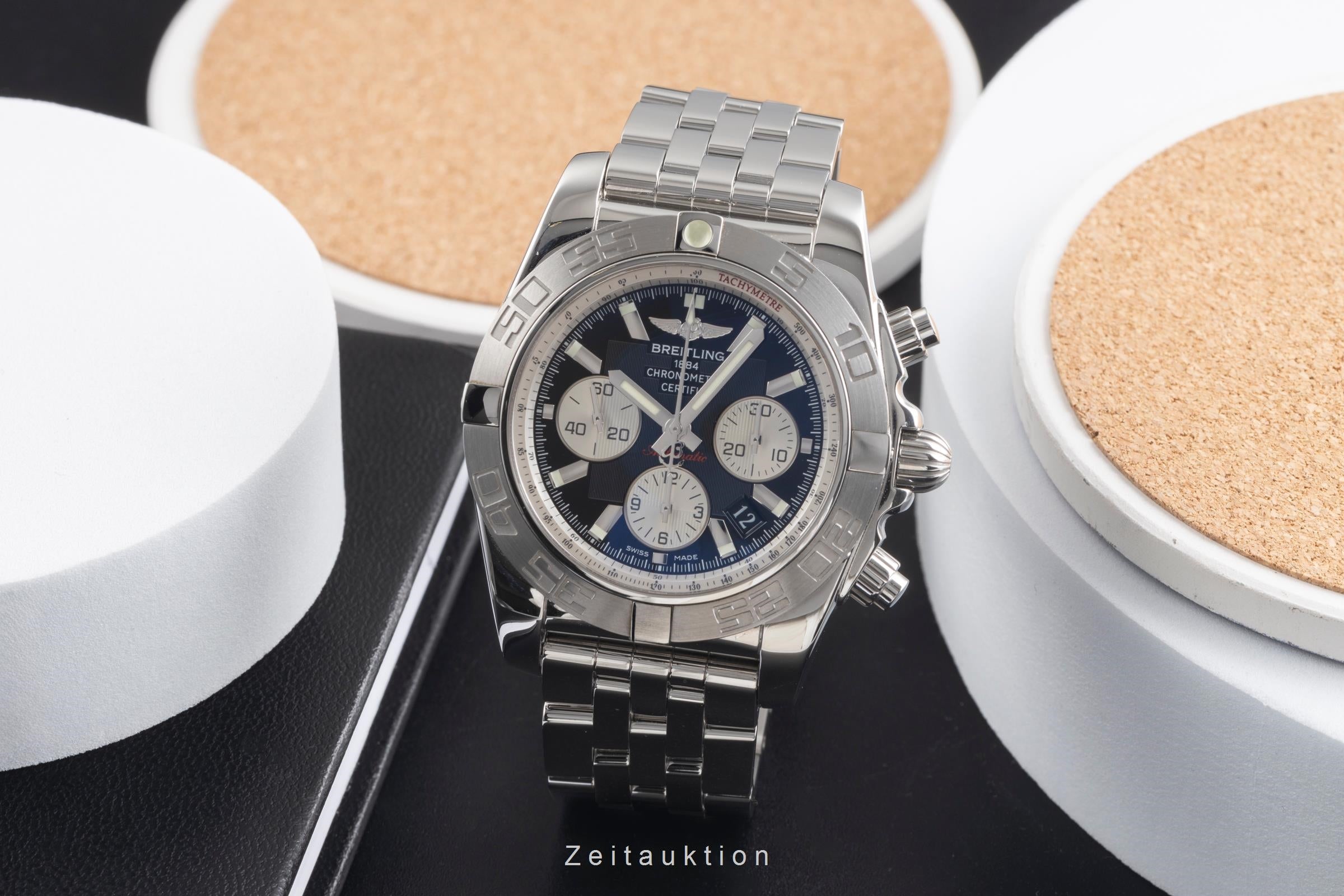 Breitling Chronomat 44 chronographe acier automatique montre pour hommes AB011012/B967  [2503503]