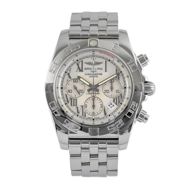 Breitling Chronomat 44 Chronograph Stahl Automatik Ref. AB011012 Papiere 2010 [2503504]