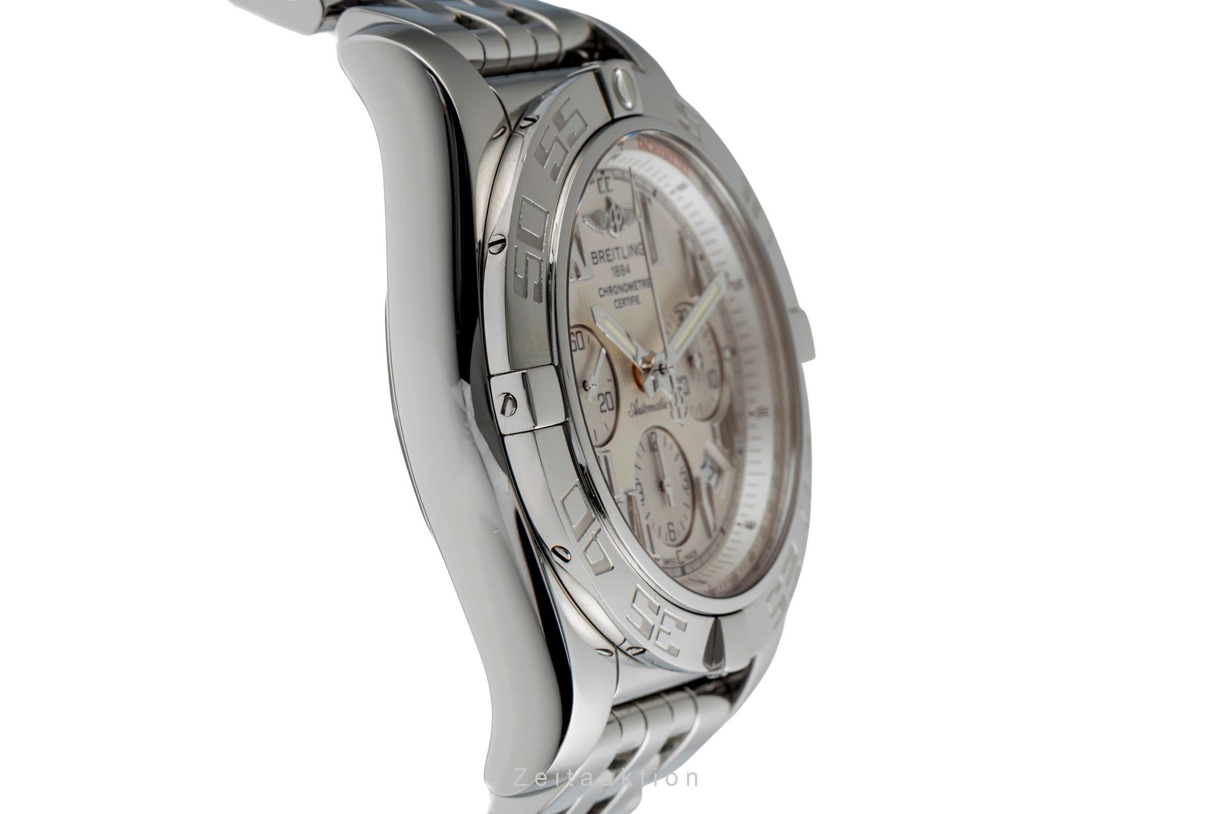 Breitling Chronomat 44 Chronograph Stahl Automatik Ref. AB011012 Papiere 2010 [2503504]