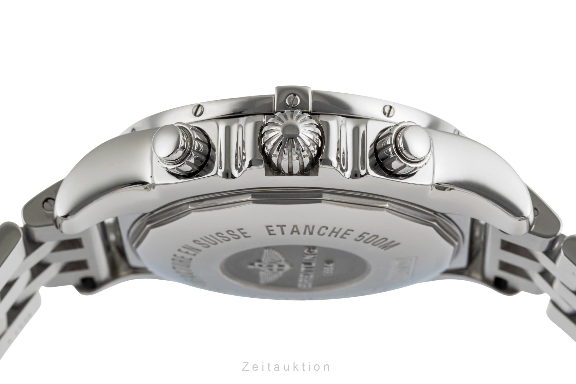 Breitling Chronomat 44 Chronograph Stahl Automatik Ref. AB011012 Papiere 2010 [2503504]