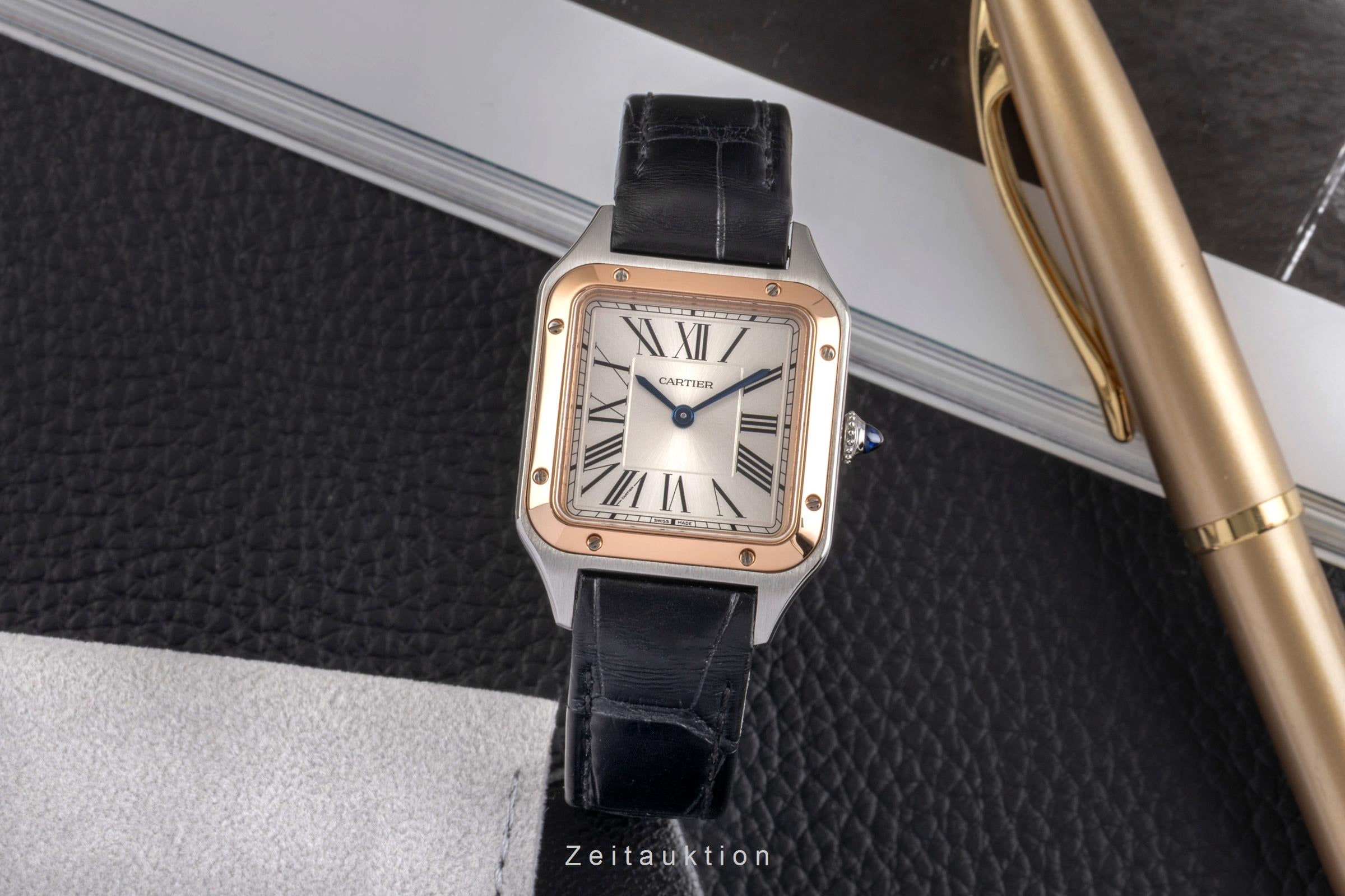 Cartier Santos steel / gold quartz Kal. 157 Ref. W2SA0012 | 2503505