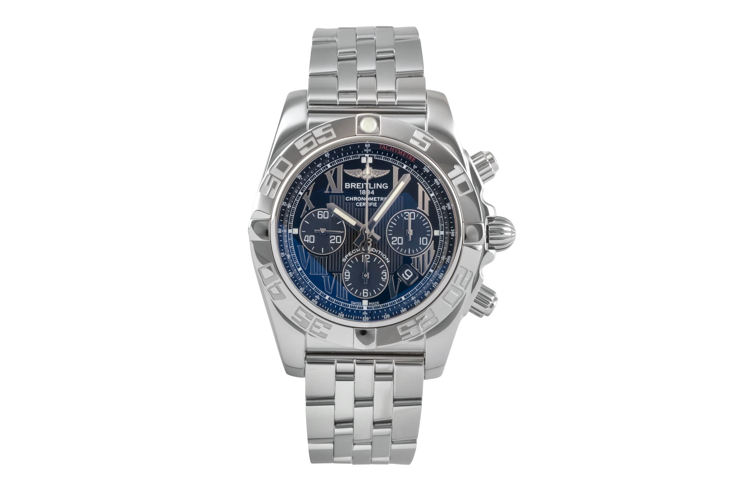 Breitling Chronomat 44 chronograph steel automatic Kal. B01