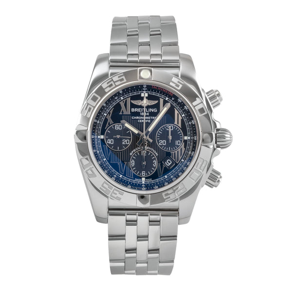 Breitling Chronomat 44 Chronograph Stahl Automatik Ref. AB011012/BD89 B&P 2018 [2503510]