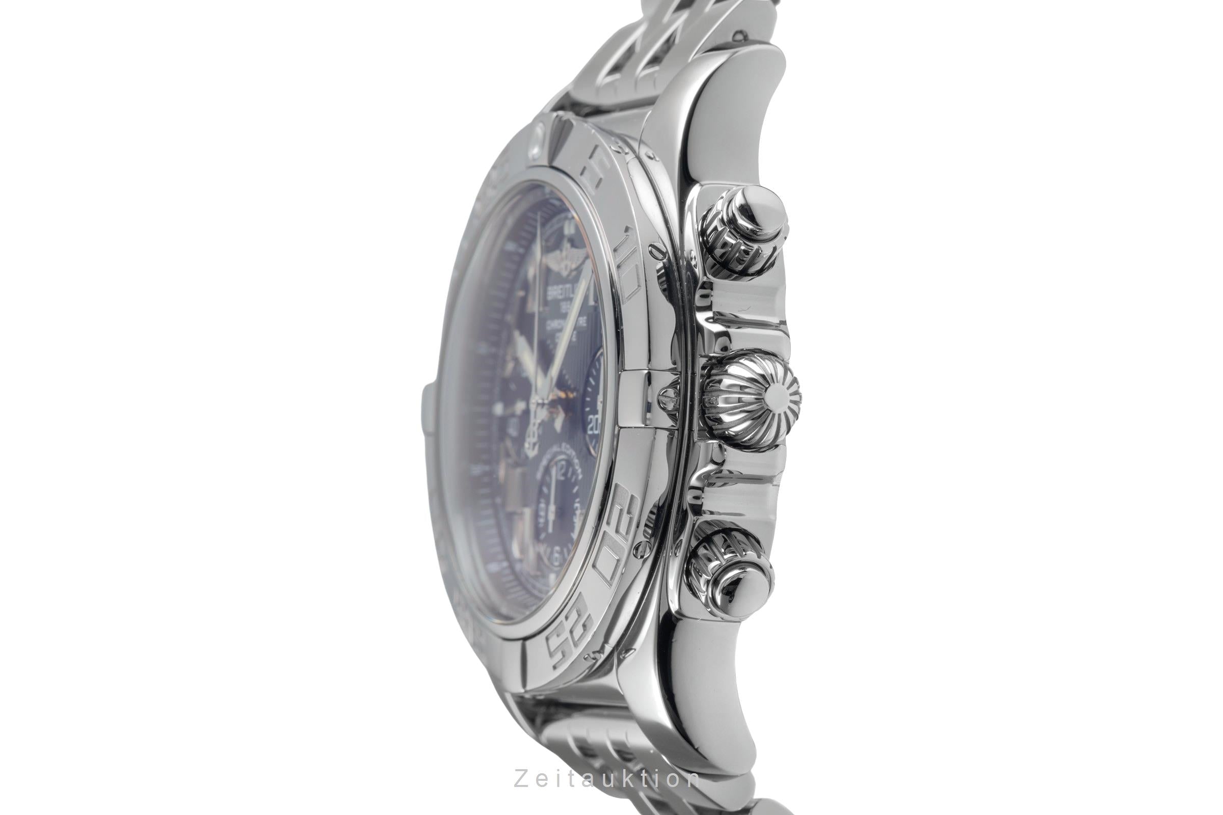 Breitling Chronomat 44 Chronograph Stahl Automatik Ref. AB011012/BD89 B&P 2018 [2503510]