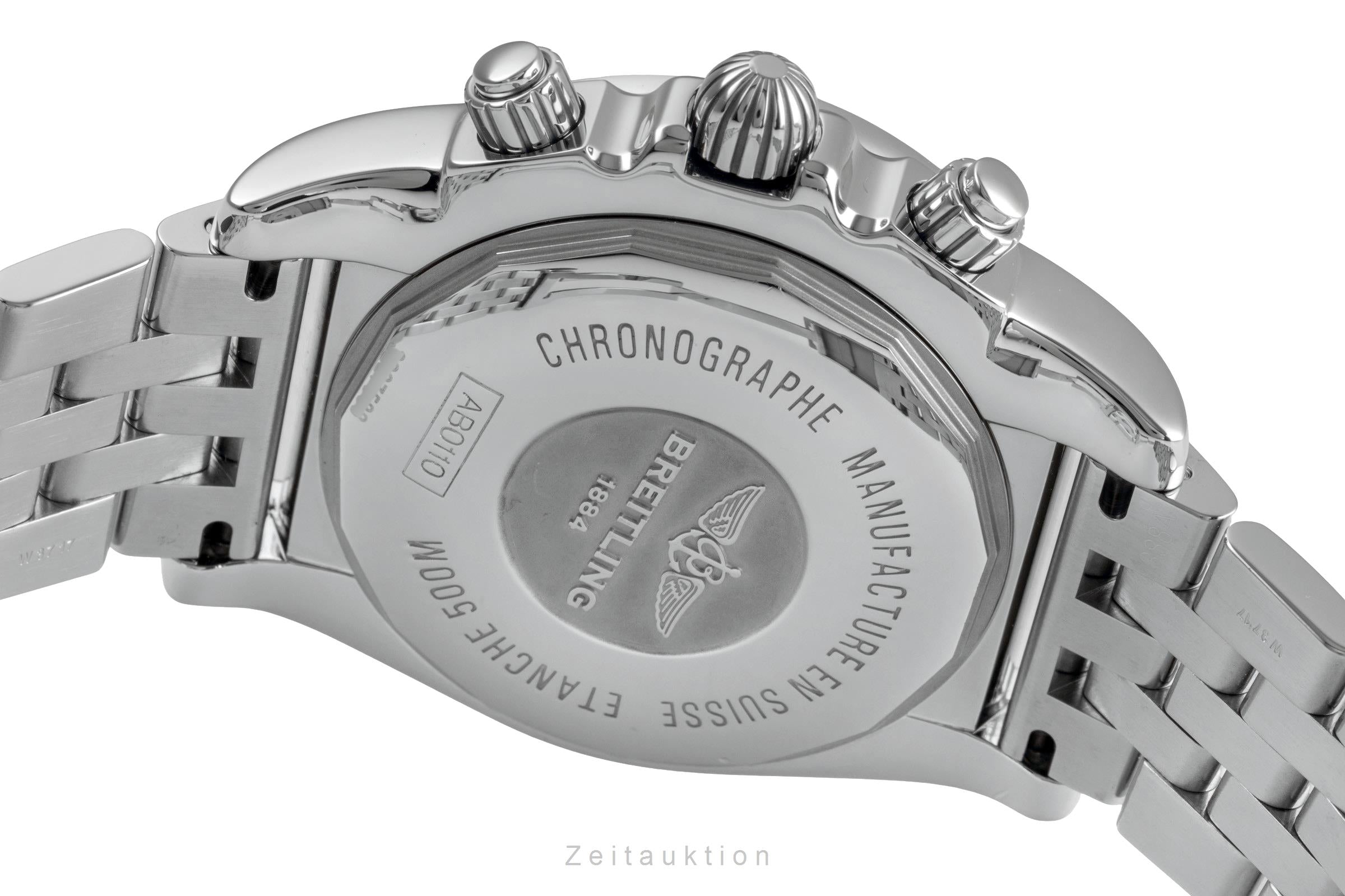 Breitling Chronomat 44 Chronograph Stahl Automatik Ref. AB011012/BD89 B&P 2018 [2503510]