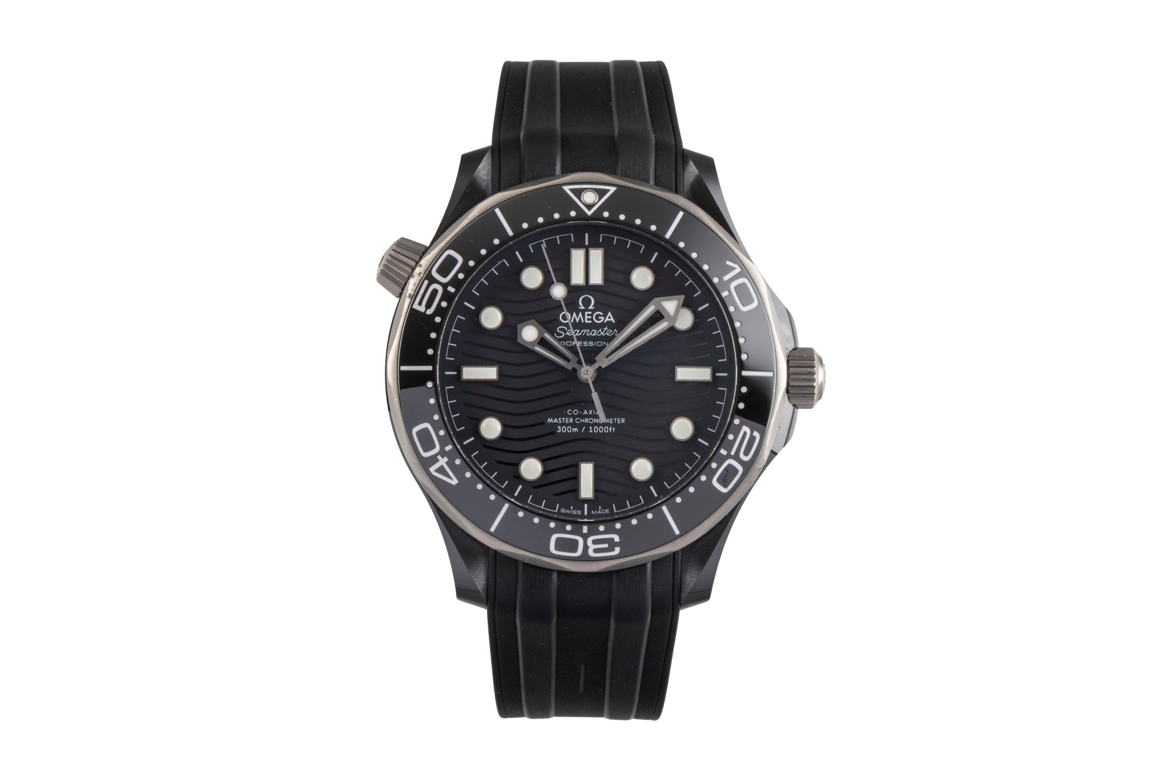 Omega Seamaster céramique / titane automatique montre pour hommes 210.92.44.20.01.001 LP: 9700EUR  [2503511]