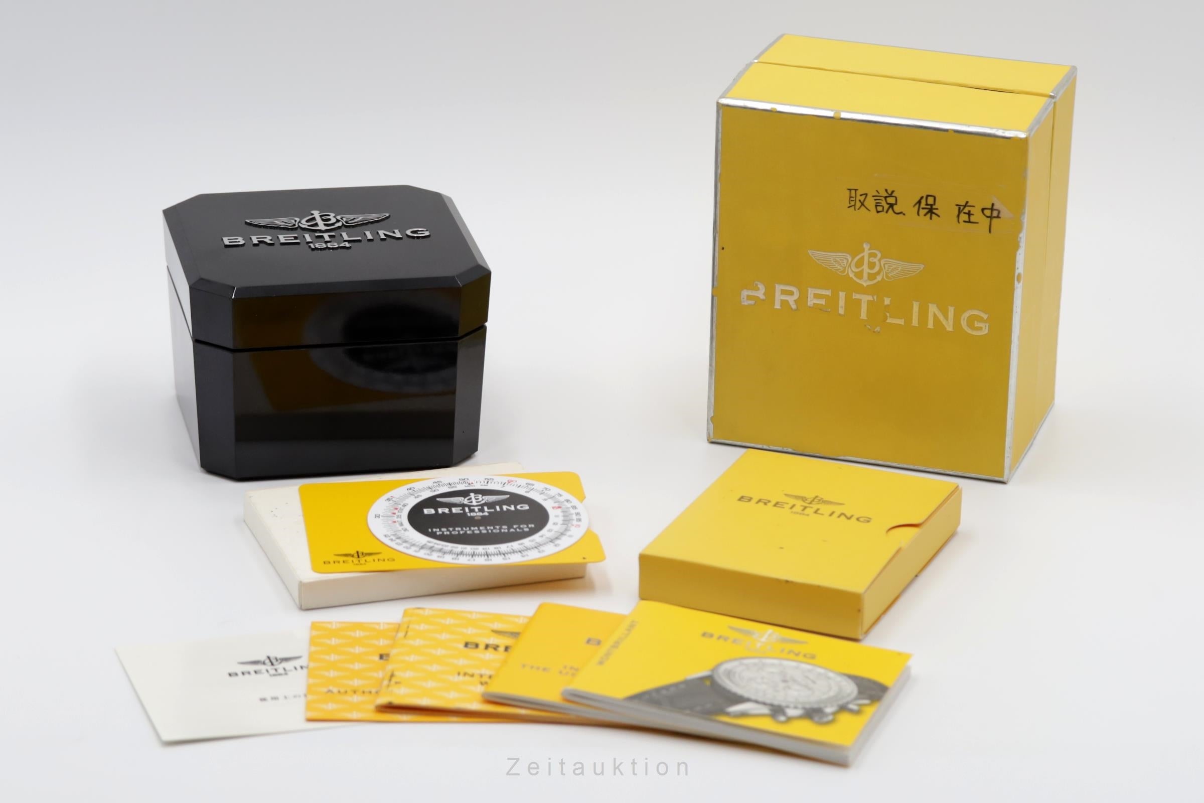 Breitling Navitimer Montbrillant Chronograph Automatik Edelstahl Ref. A41330 B&P [2503512]