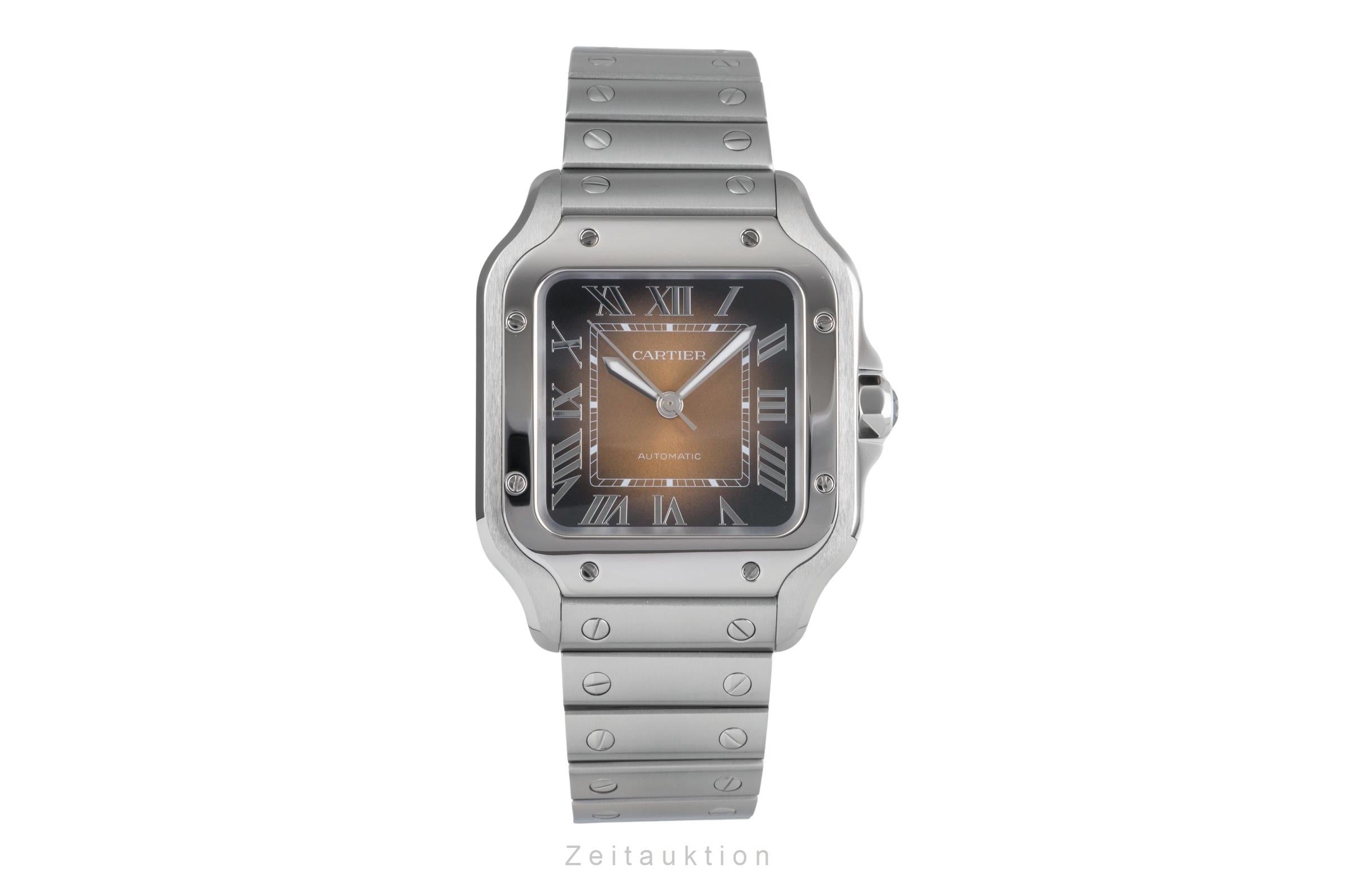 Cartier Santos acero automático reloj para caballeros WSSA0065 LP: 8850EUR  [2503516]