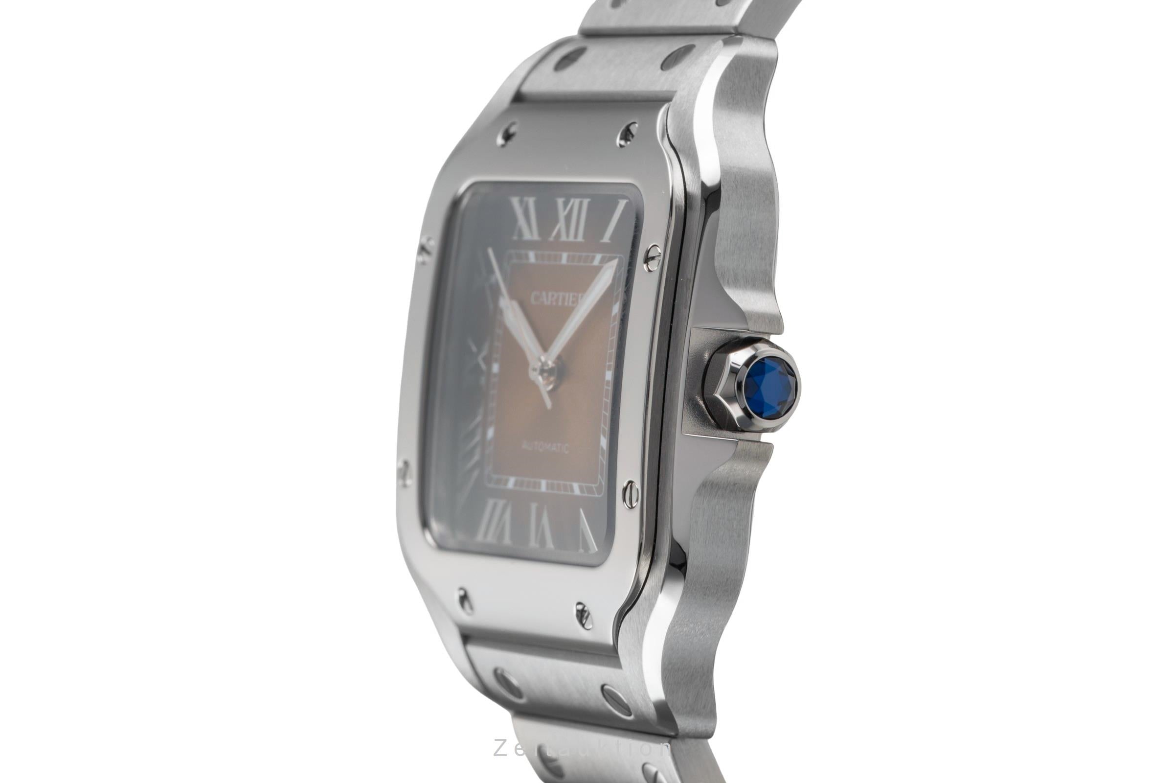 Cartier Santos acero automático reloj para caballeros WSSA0065 LP: 8850EUR  [2503516]