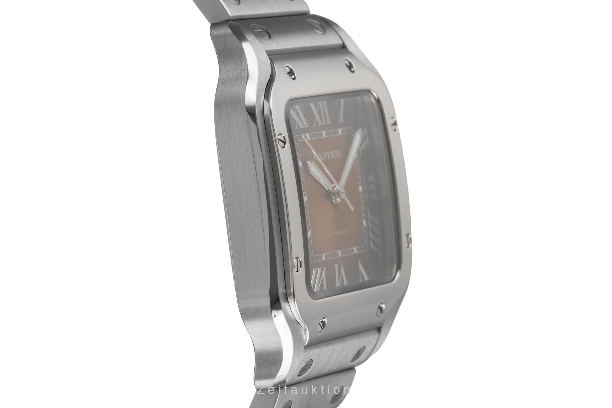 Cartier Santos acero automático reloj para caballeros WSSA0065 LP: 8850EUR  [2503516]