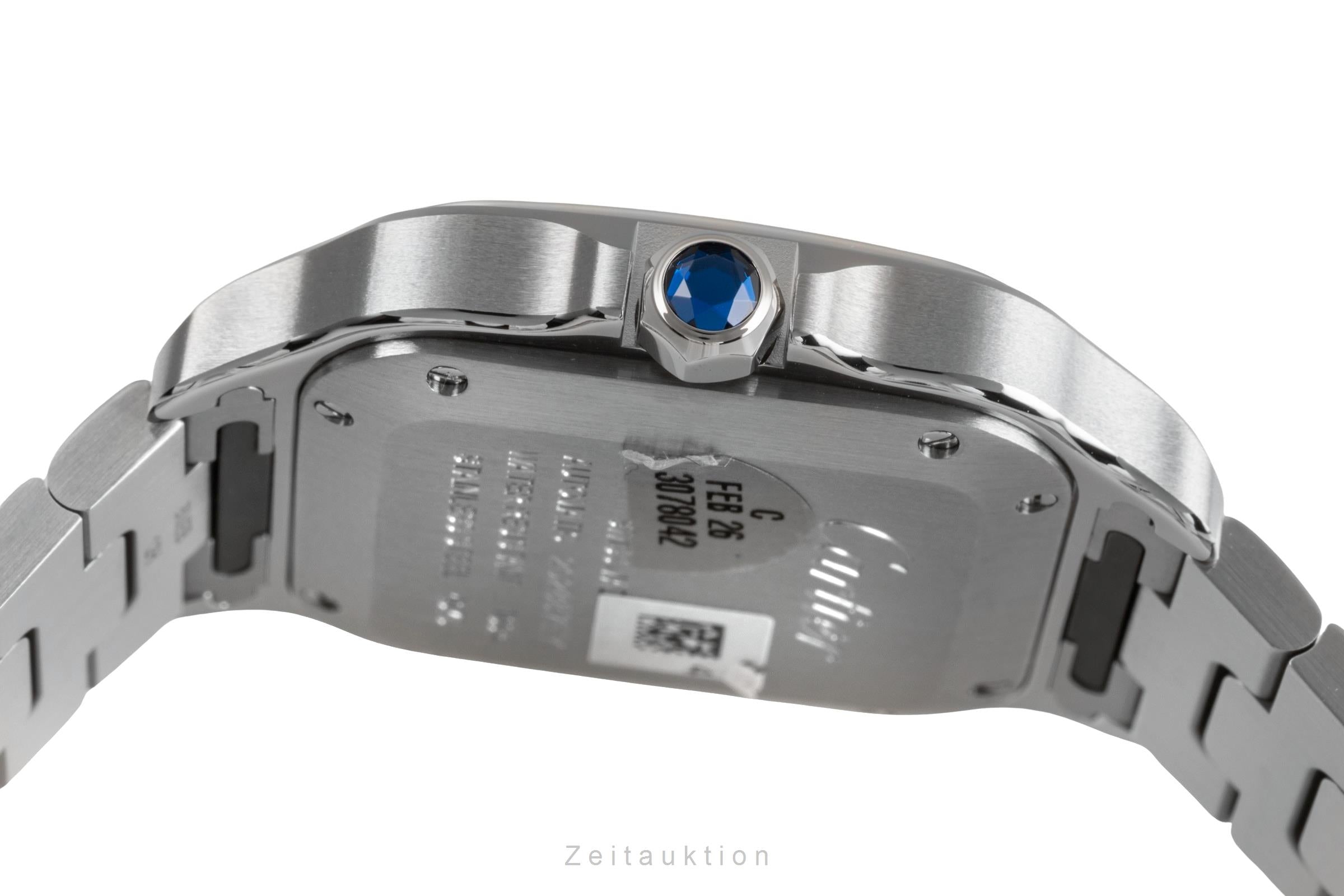 Cartier Santos acero automático reloj para caballeros WSSA0065 LP: 8850EUR  [2503516]