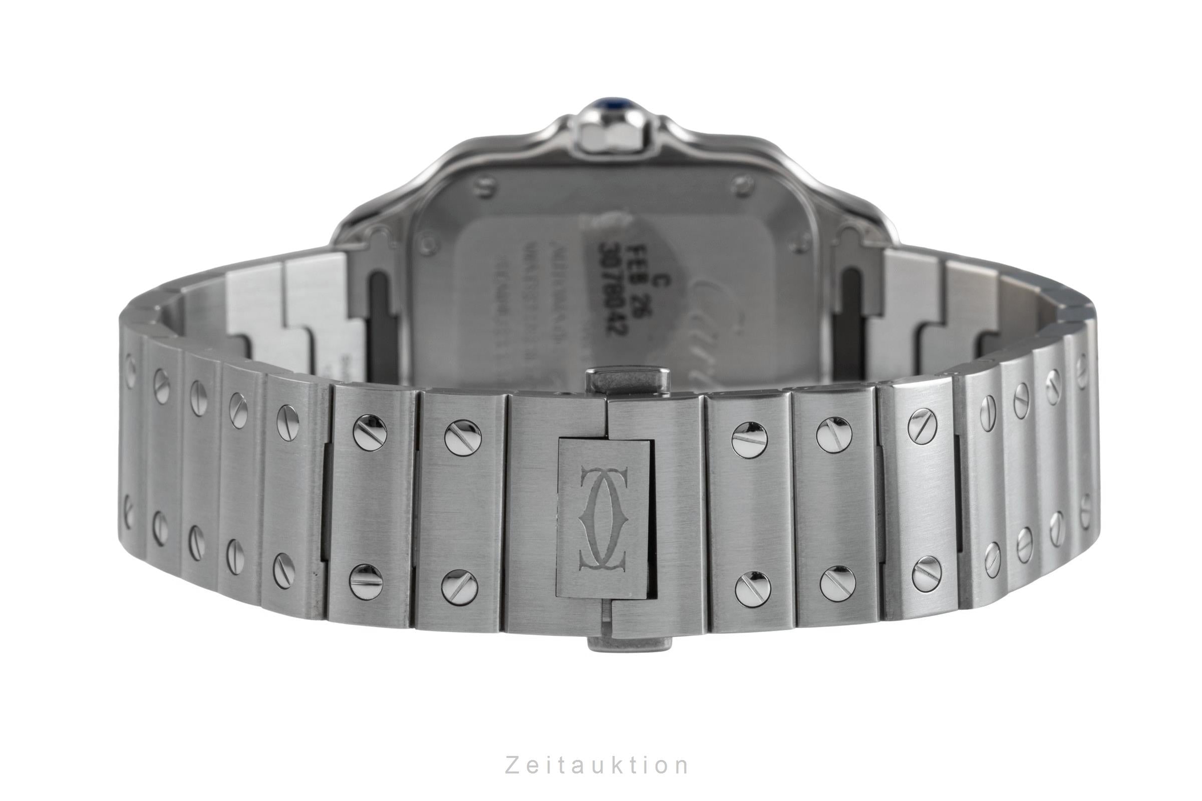 Cartier Santos acero automático reloj para caballeros WSSA0065 LP: 8850EUR  [2503516]