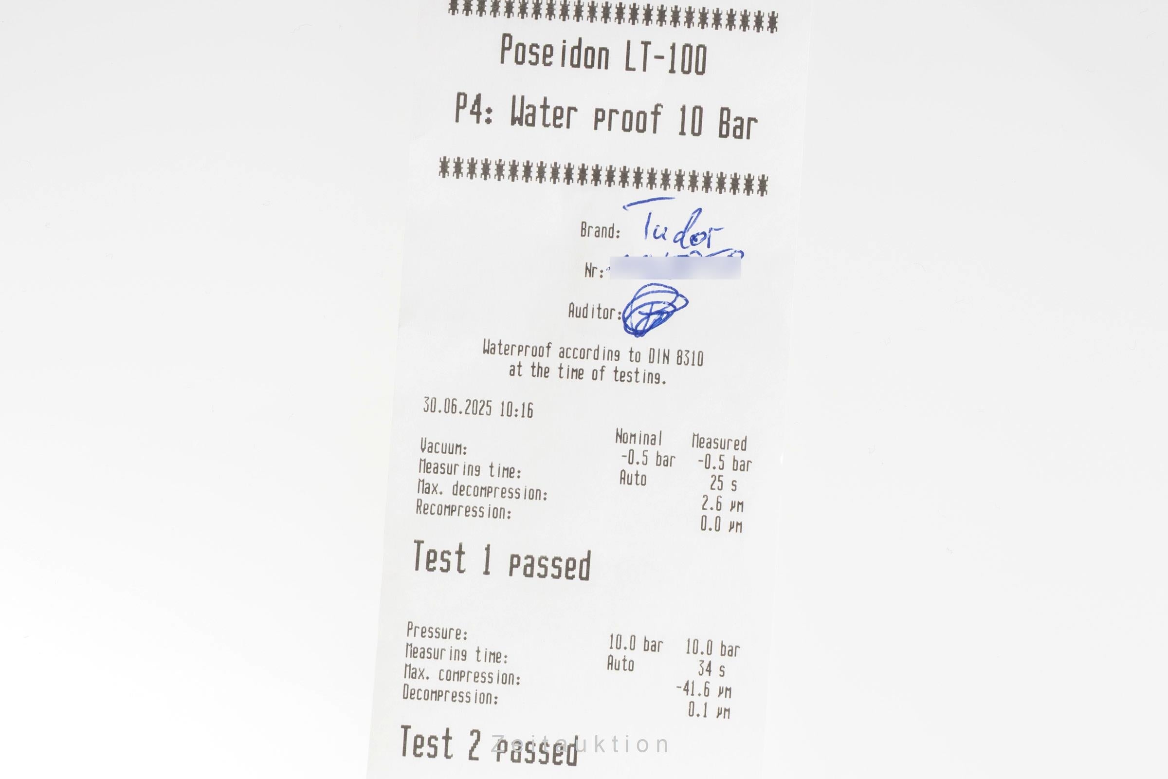 Tudor Pelagos titanium automatic men's watch 25707B/23 LP: 4310EUR  [2503517]