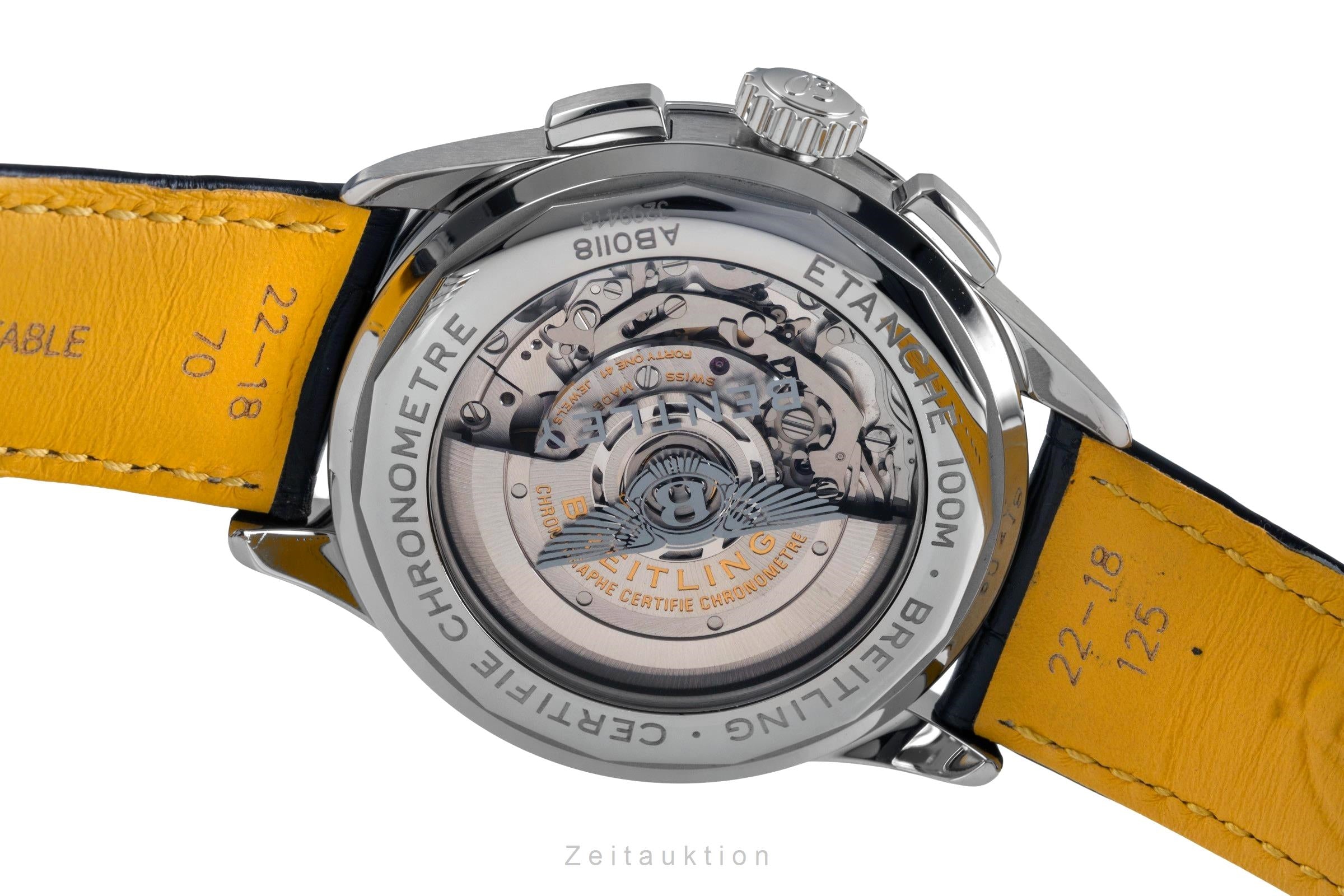 Breitling Premier B01 Green Chronograph 42 Bentley Automatik Ref. AB0118 Papers [2503518]