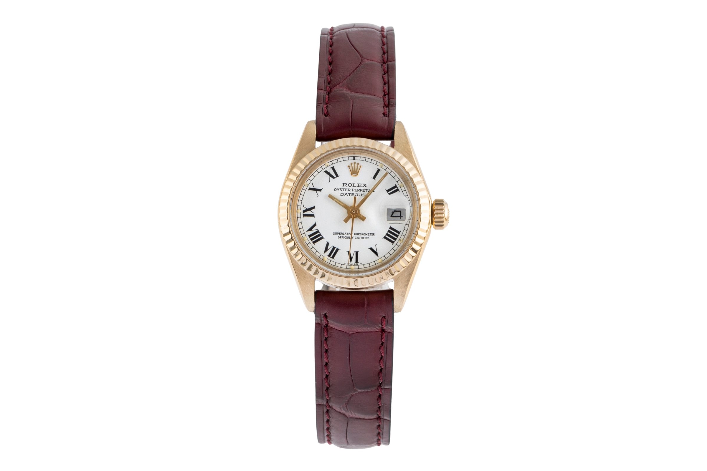 Rolex Lady Datejust 18k Gold Automatik Kal. 2030 Ref. 6917 VINTAGE