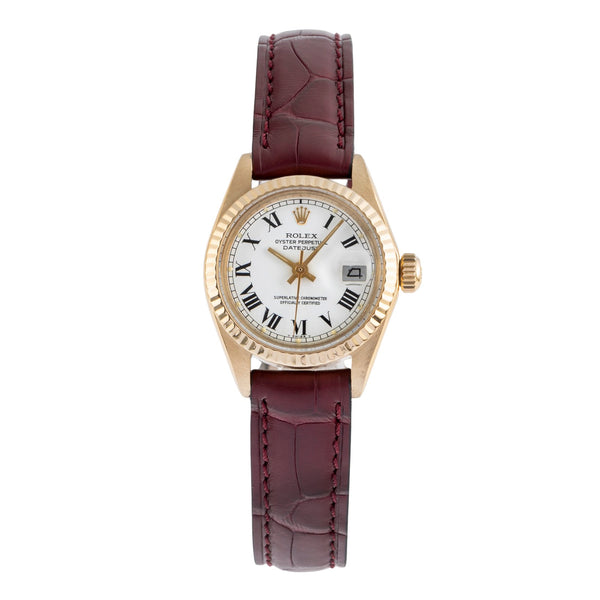 Rolex Lady Datejust or 18 ct automatique montre pour femmes 6917 Vintage  [2503521]