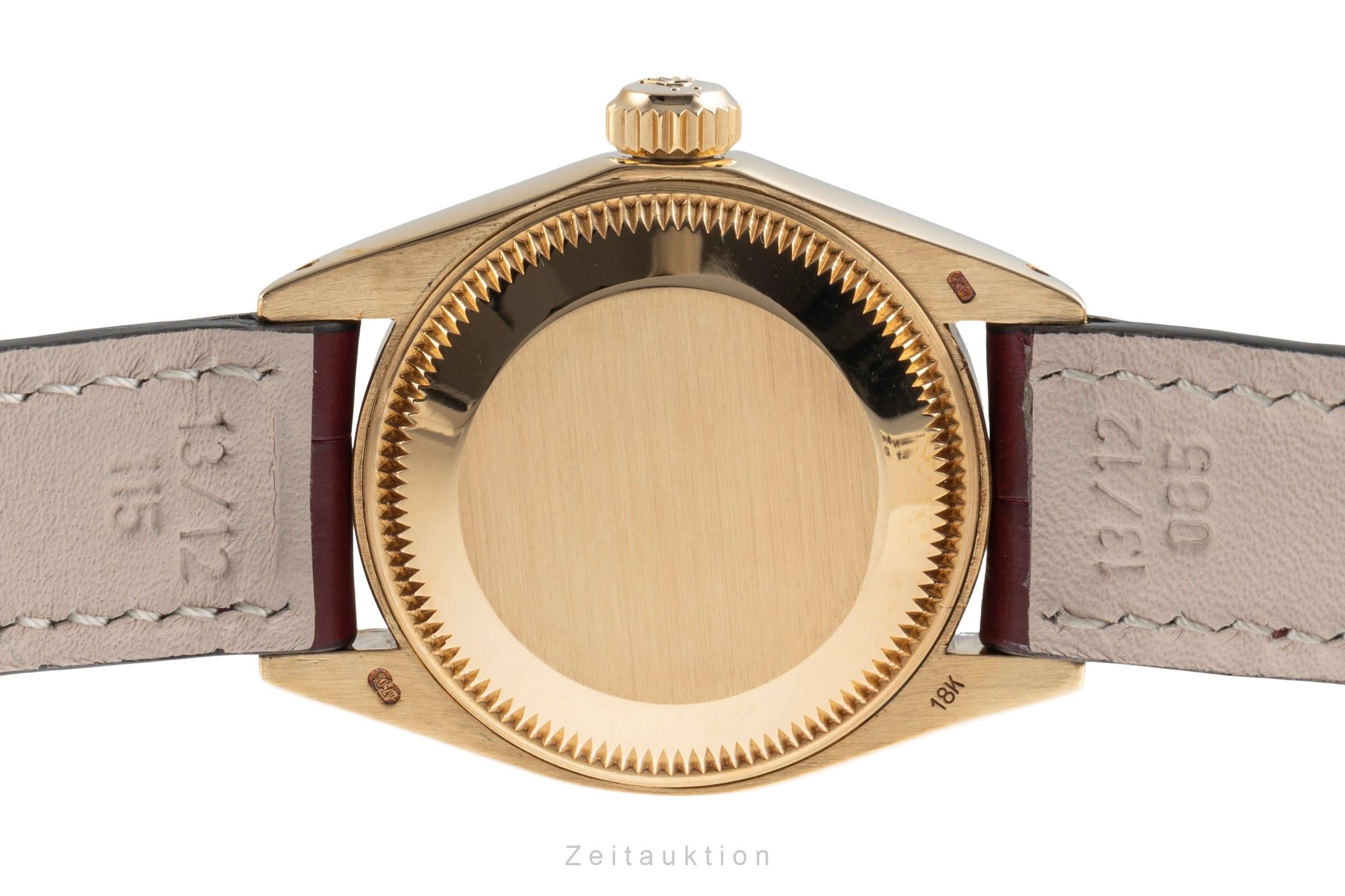 Rolex Lady Datejust or 18 ct automatique montre pour femmes 6917 Vintage  [2503521]