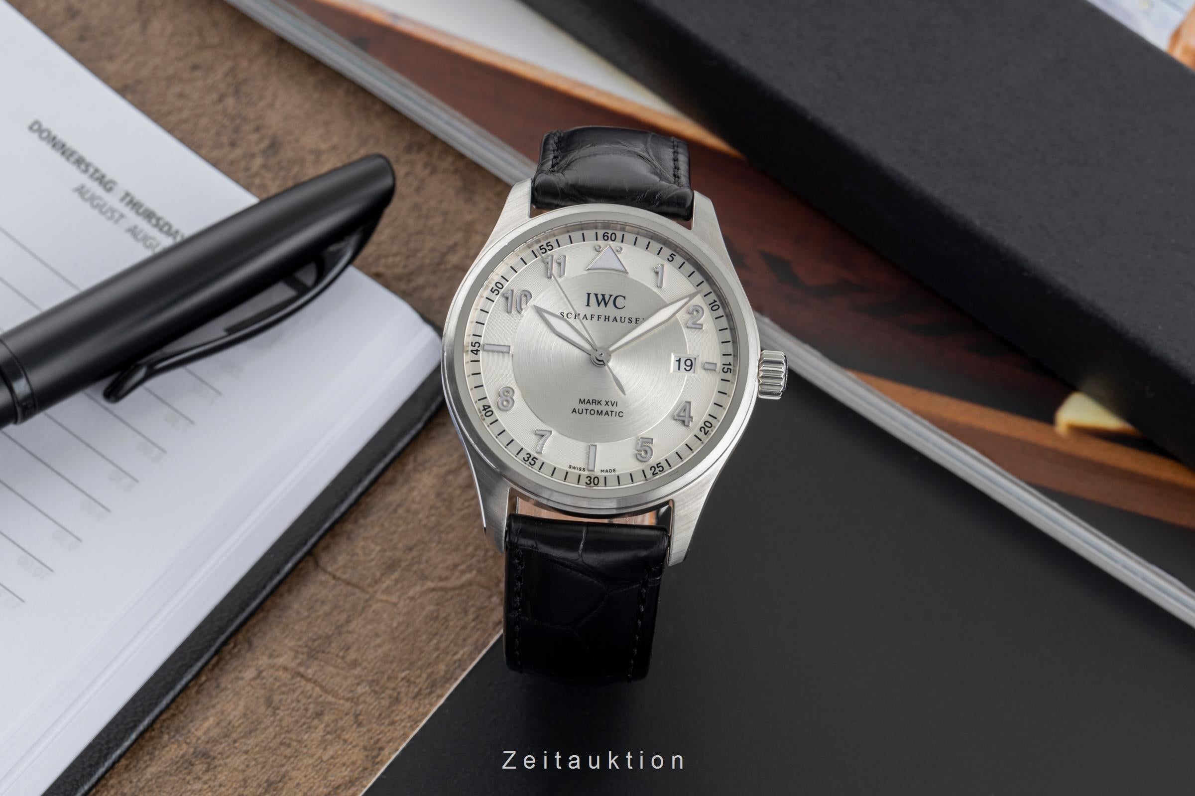 IWC Mark XVI acero automático reloj para caballeros IW325502 LP: 5500EUR  [2503522]
