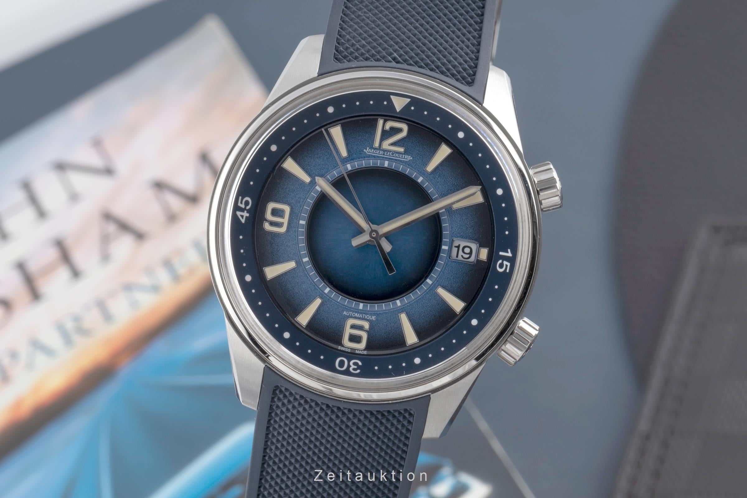 Lecoultre Watches Jlc Polaris Date Blue Jaeger LeCoultre Polaris