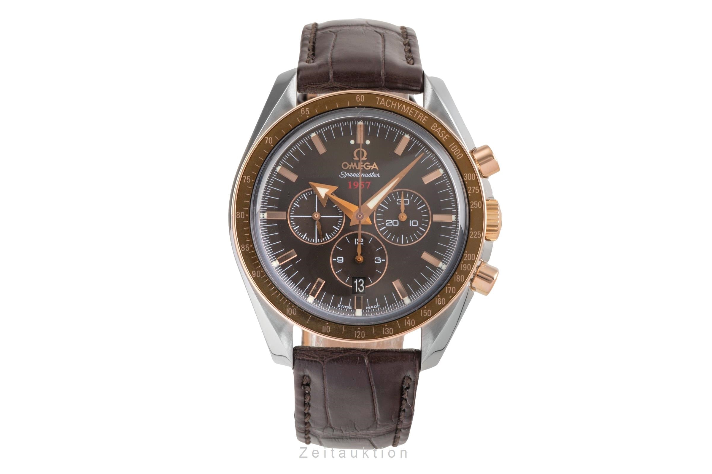 Omega Speedmaster chronographe acier / or  automatique montre pour hommes 321.93.42.50.13.001  [2503527]