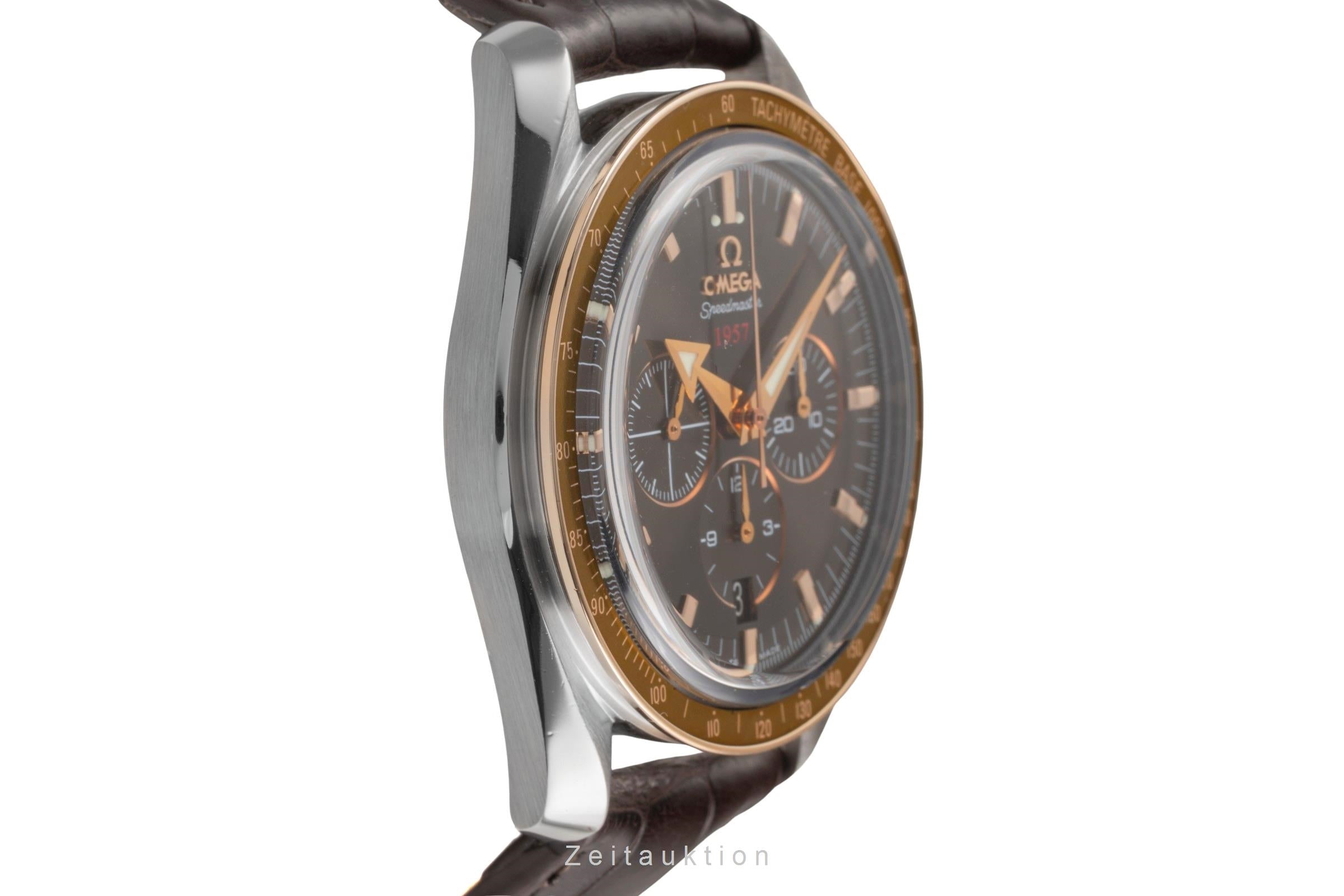 Omega Speedmaster chronographe acier / or  automatique montre pour hommes 321.93.42.50.13.001  [2503527]