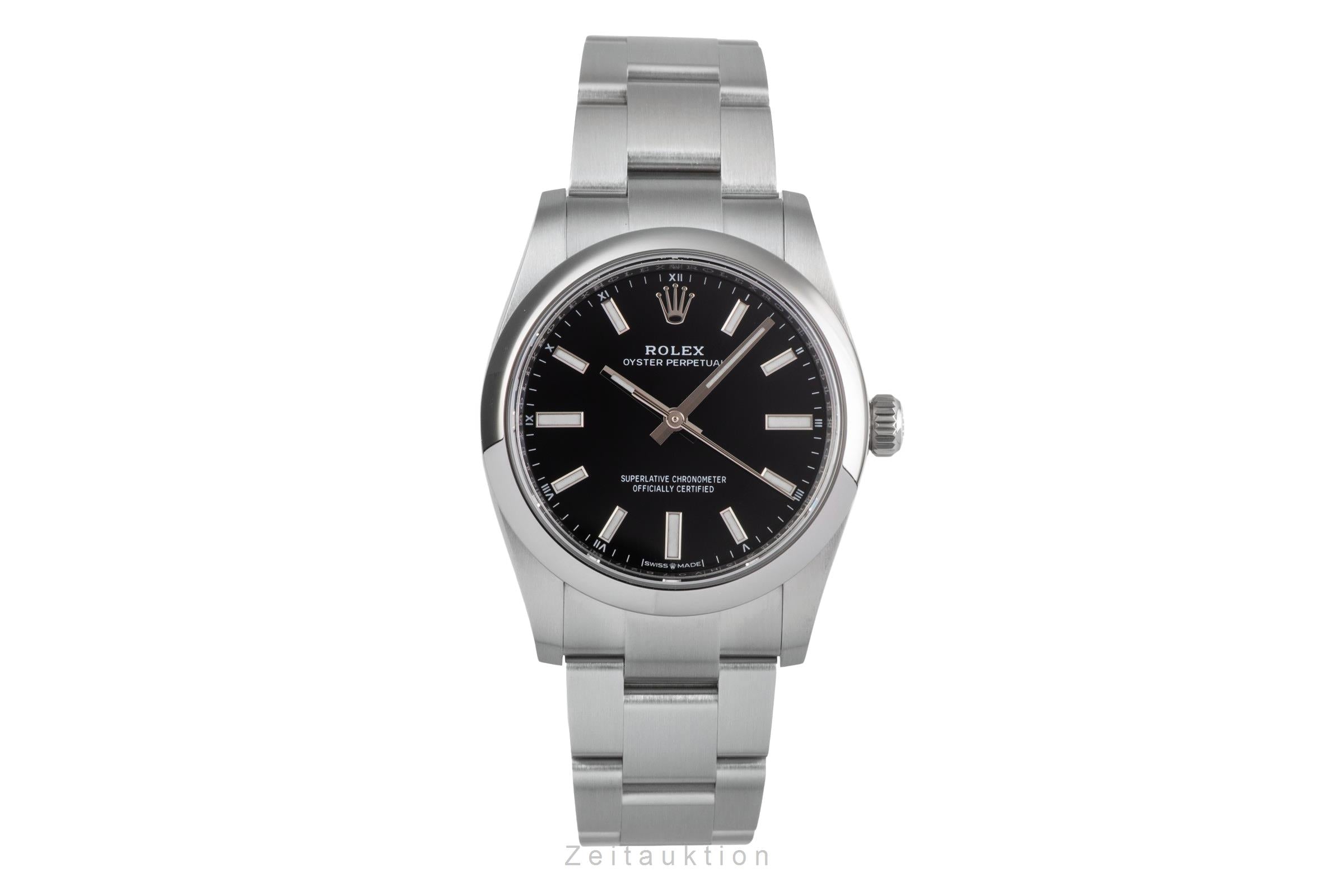 Rolex Oyster Perpetual acier automatique montre pour femmes 124200  [2503528]