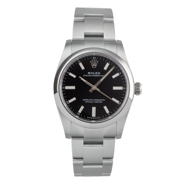Rolex Oyster Perpetual acier automatique montre pour femmes 124200  [2503528]