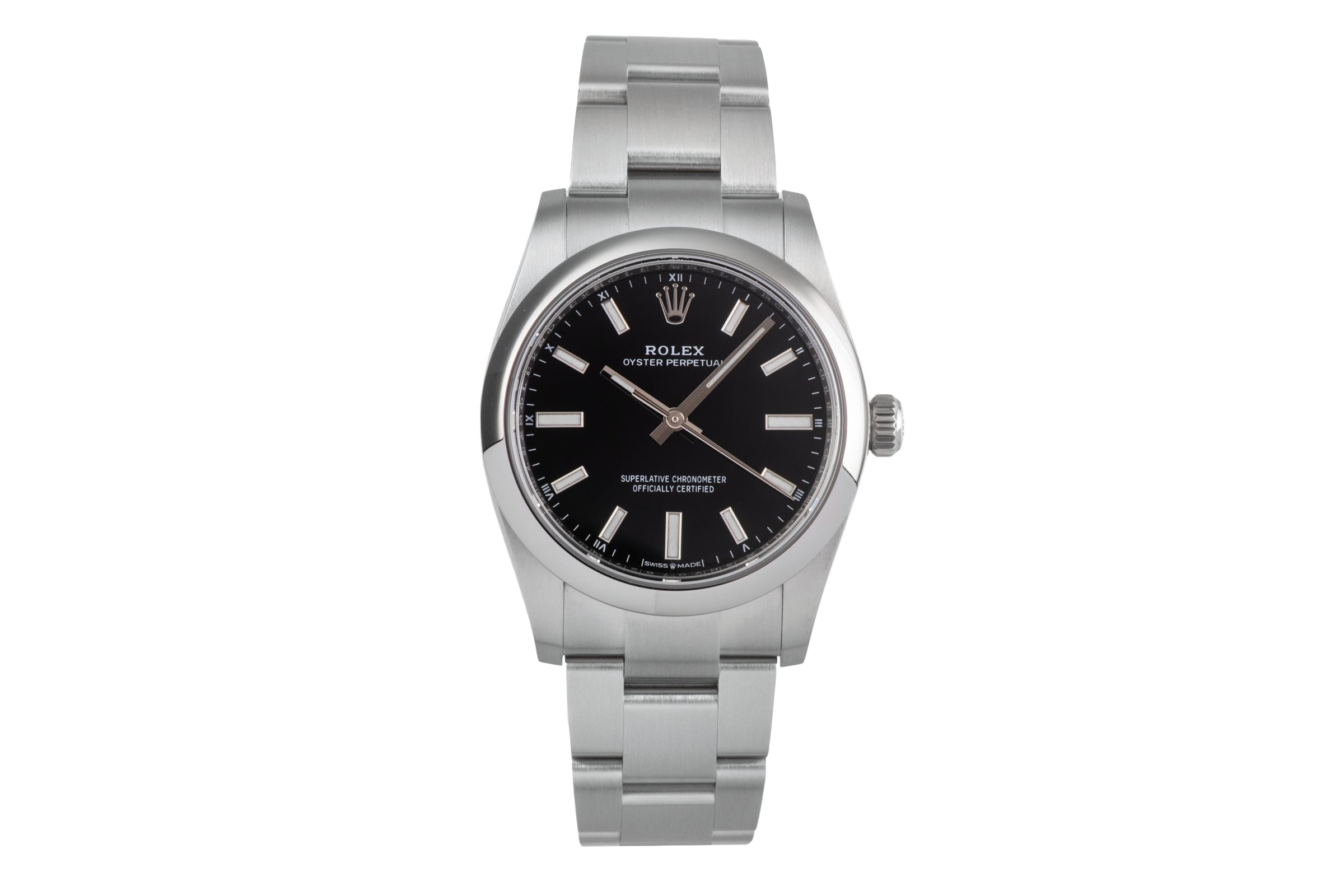 Rolex Oyster Perpetual steel automatic women's watch 124200  [2503528]
