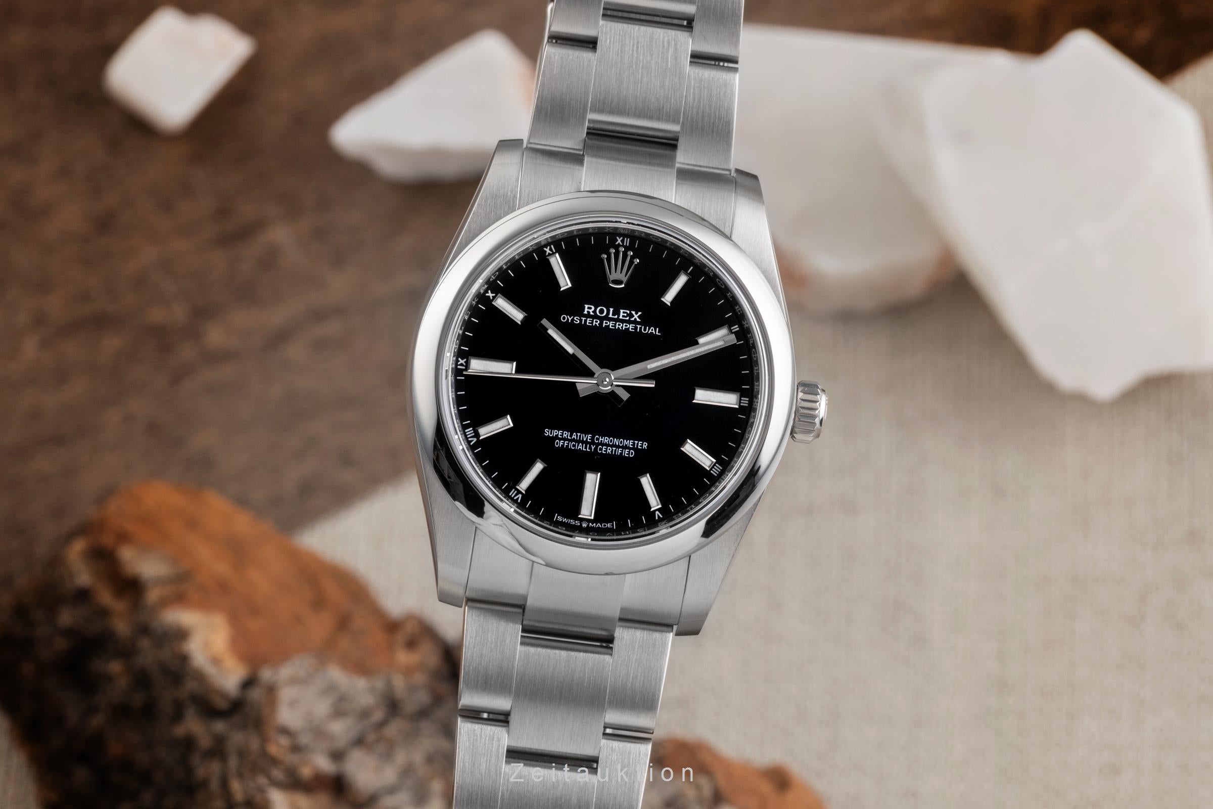 Rolex Oyster Perpetual steel automatic women's watch 124200  [2503528]