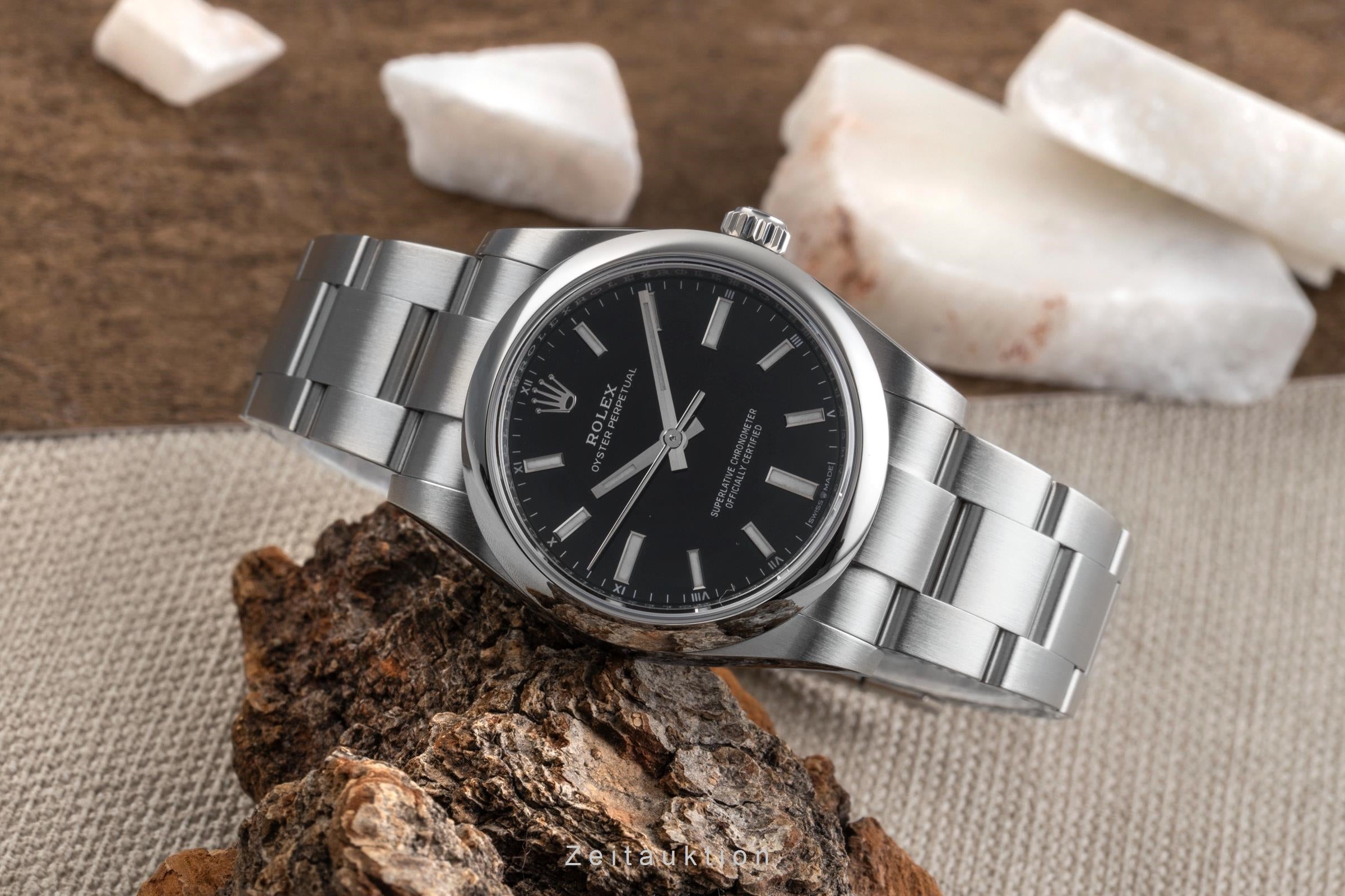 Rolex Oyster Perpetual acier automatique montre pour femmes 124200  [2503528]