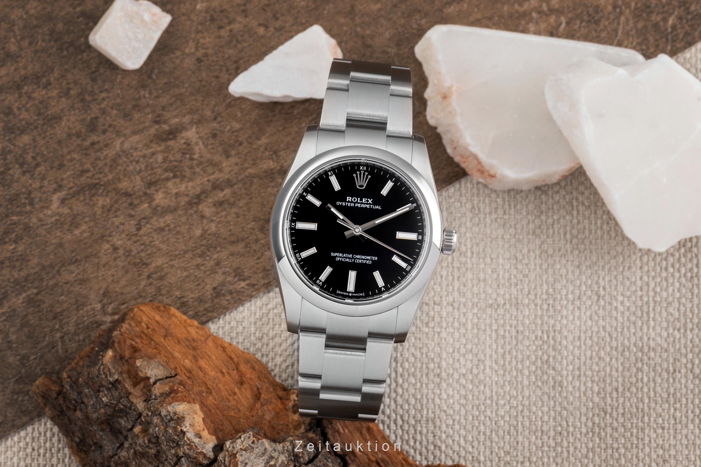 Rolex Oyster Perpetual acier automatique montre pour femmes 124200  [2503528]