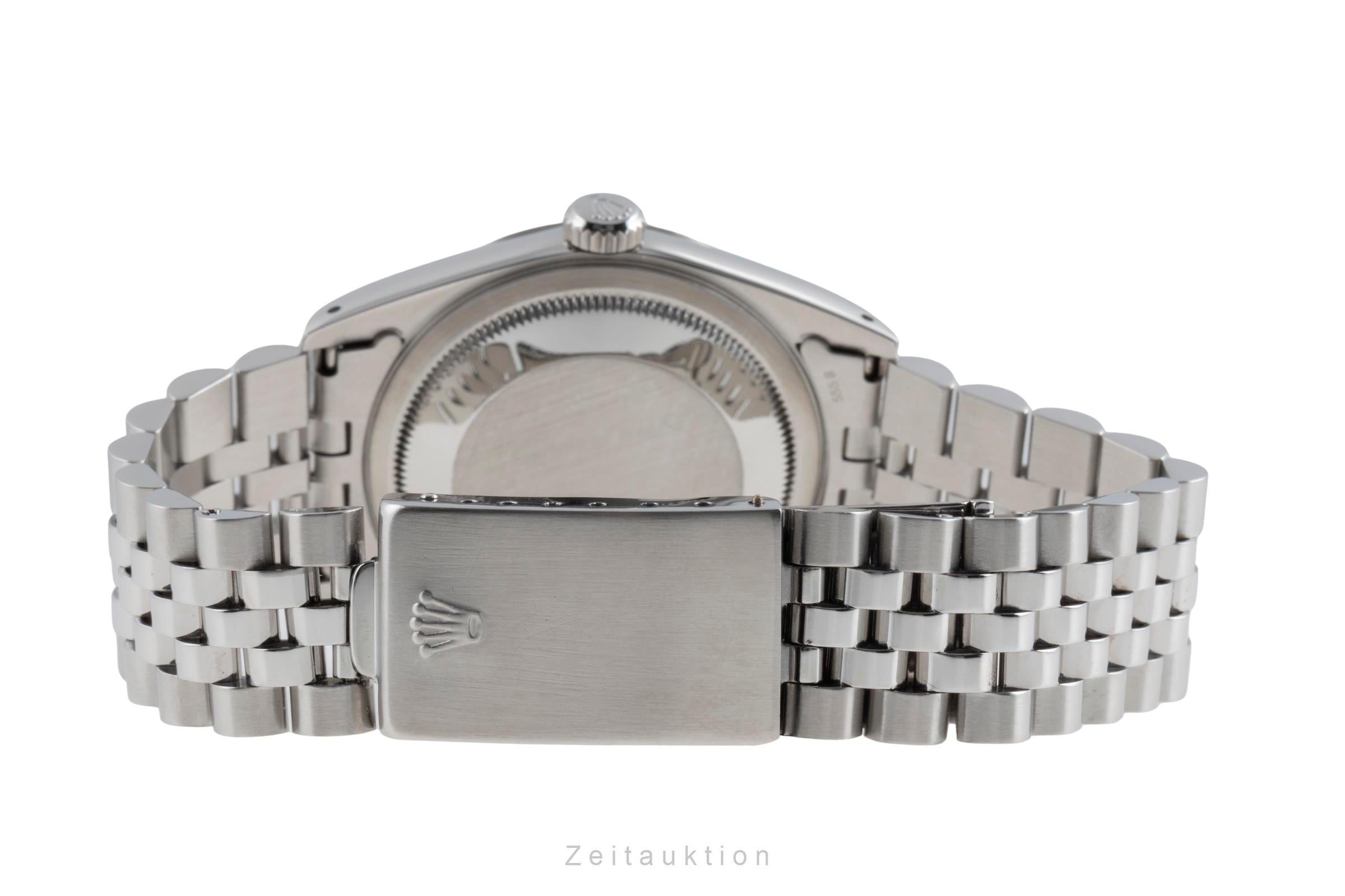 Rolex Datejust acier / or blanc automatique montre pour hommes 16234  [2503529]