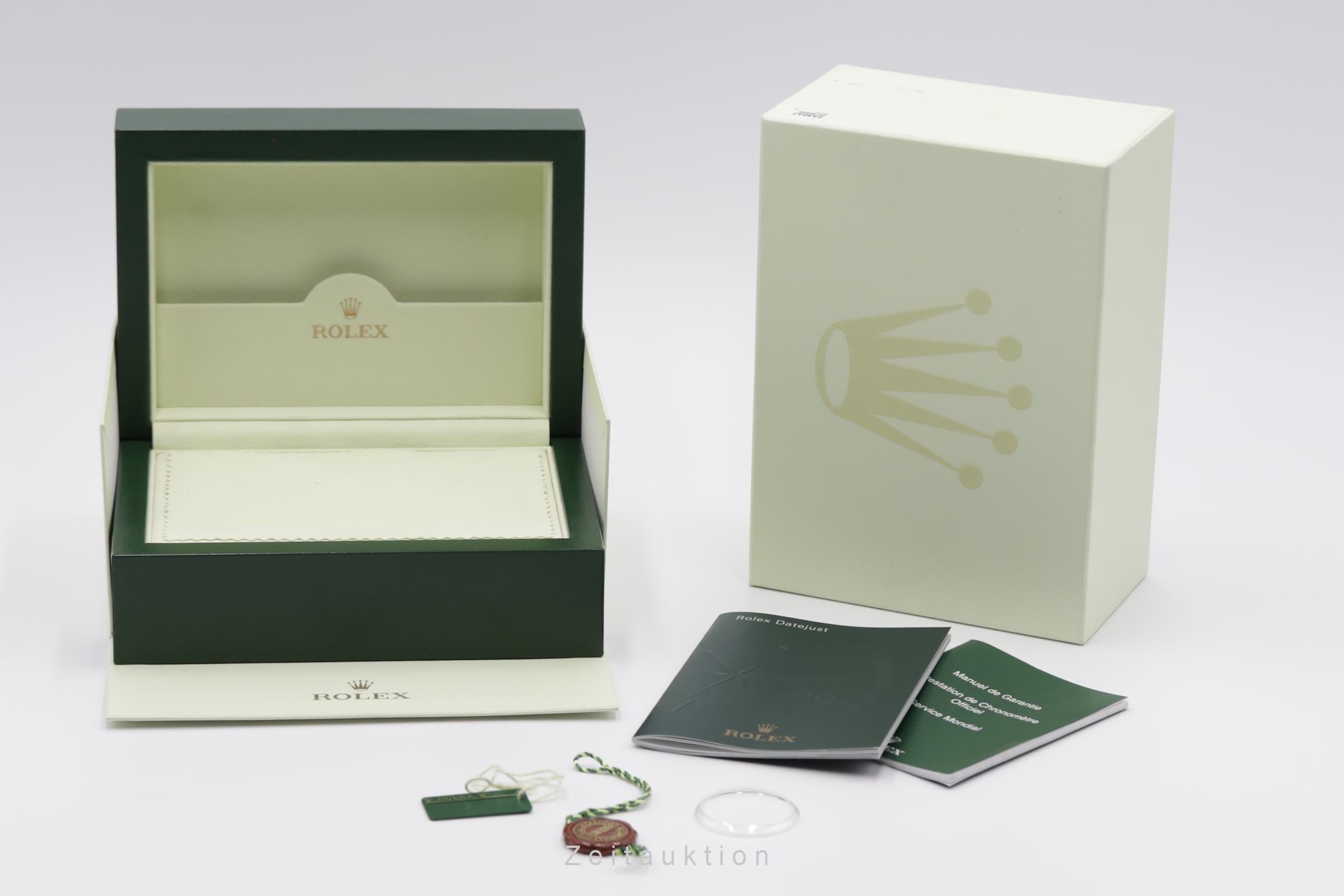 Rolex Datejust acciaio / oro bianco automatismo orologio da uomo 116234  [2503530]