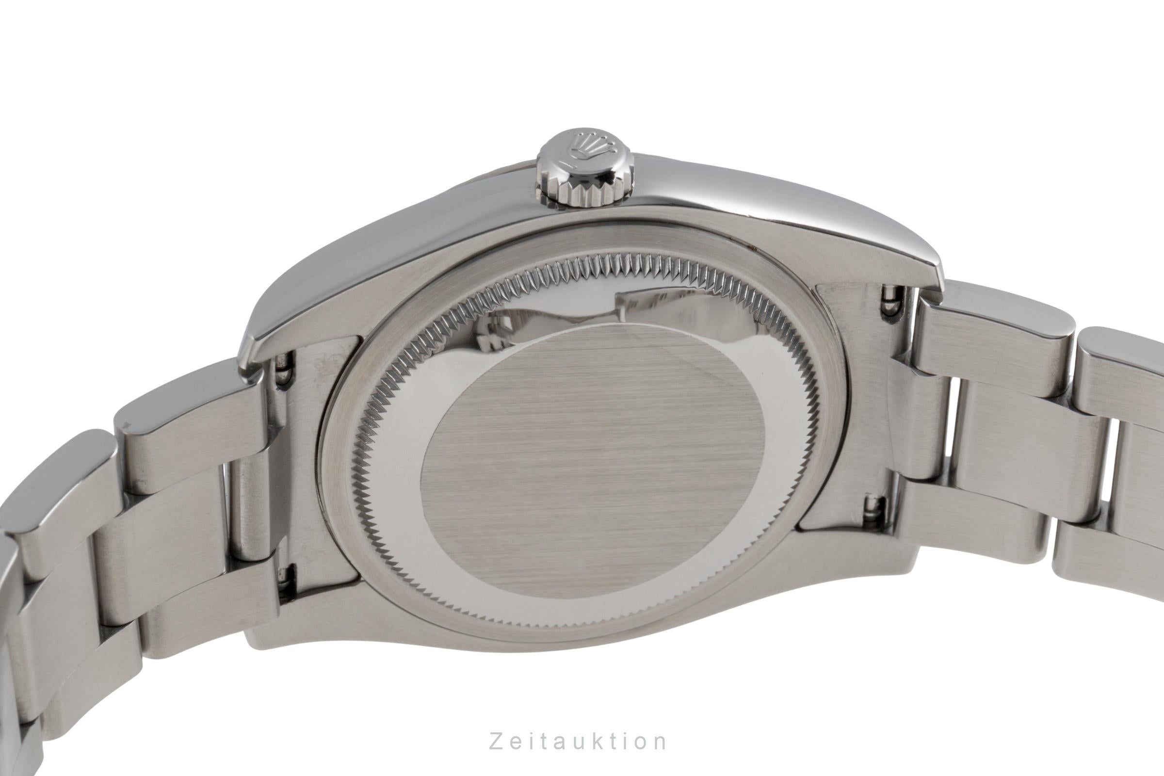 Rolex Datejust acciaio / oro bianco automatismo orologio da uomo 116234  [2503530]