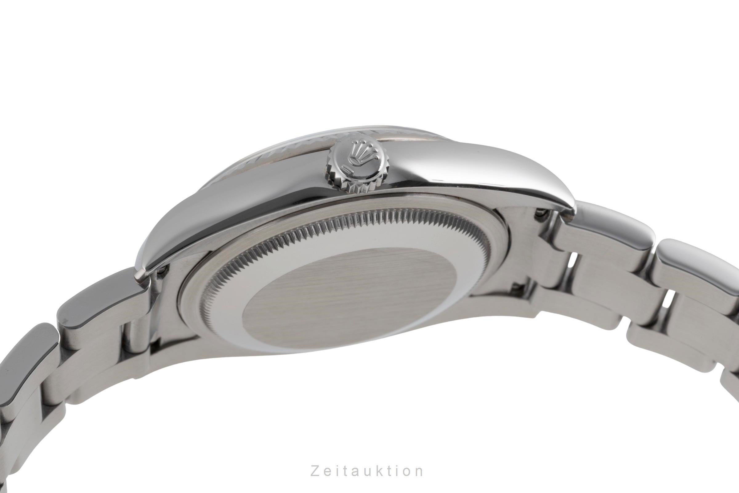 Rolex Datejust acciaio / oro bianco automatismo orologio da uomo 116234  [2503530]