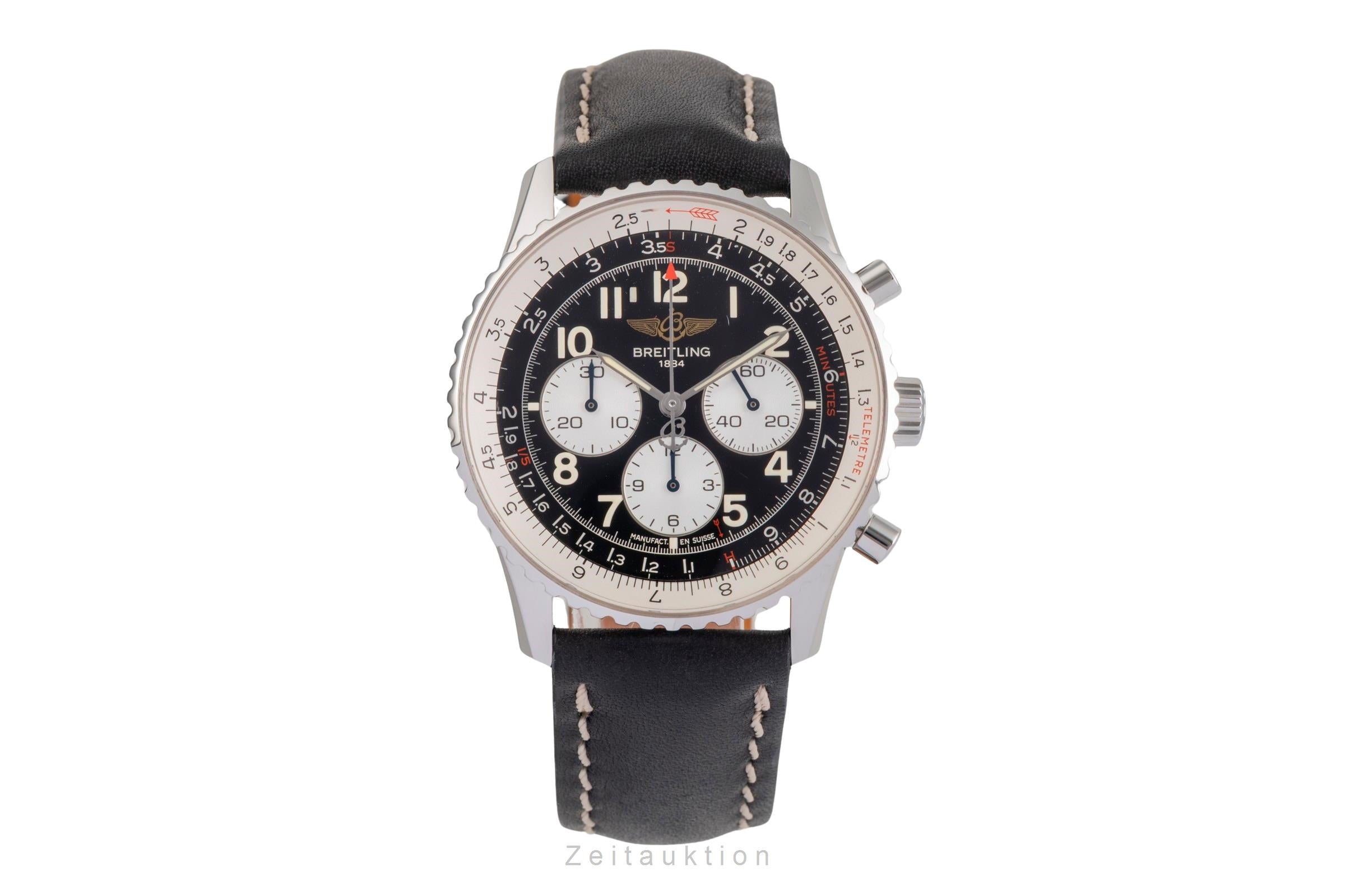 Breitling Navitimer cronografo acciaio automatismo orologio da uomo A30022  [2503531]
