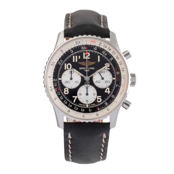 Breitling Navitimer cronografo acciaio automatismo orologio da uomo A30022  [2503531]