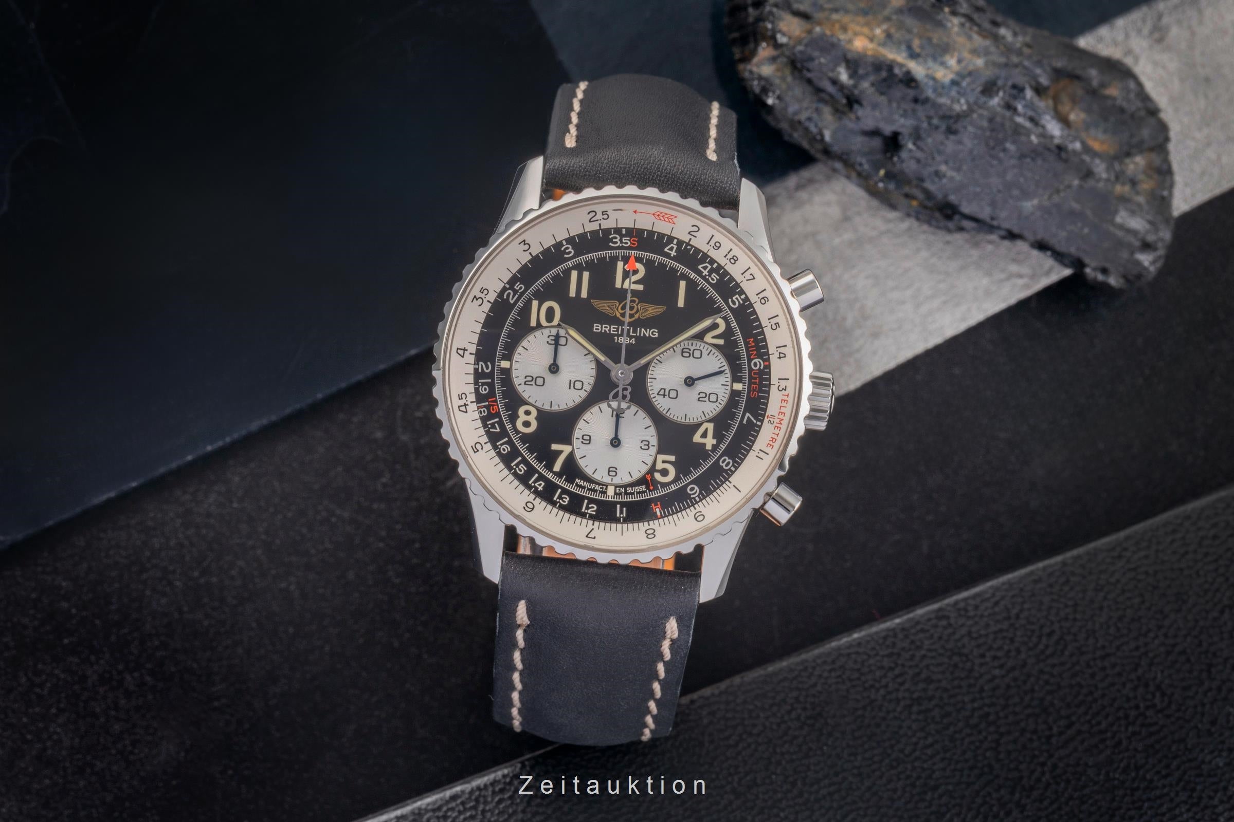 Breitling Navitimer cronografo acciaio automatismo orologio da uomo A30022  [2503531]