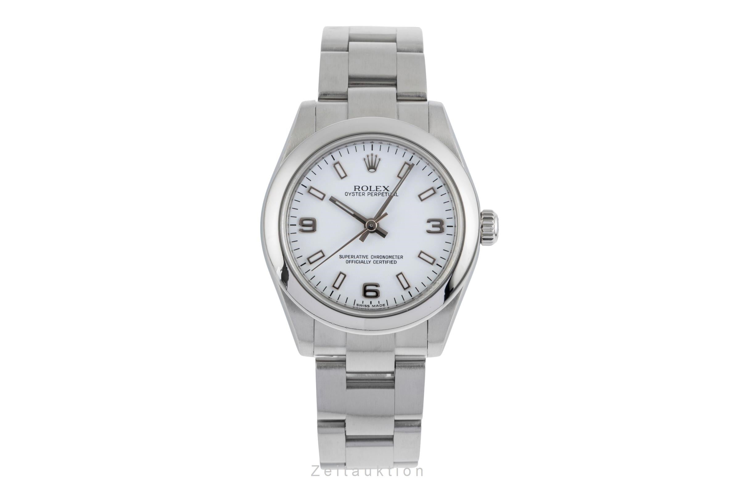 Rolex Oyster Perpetual steel automatic women's watch 177200  [2503535]