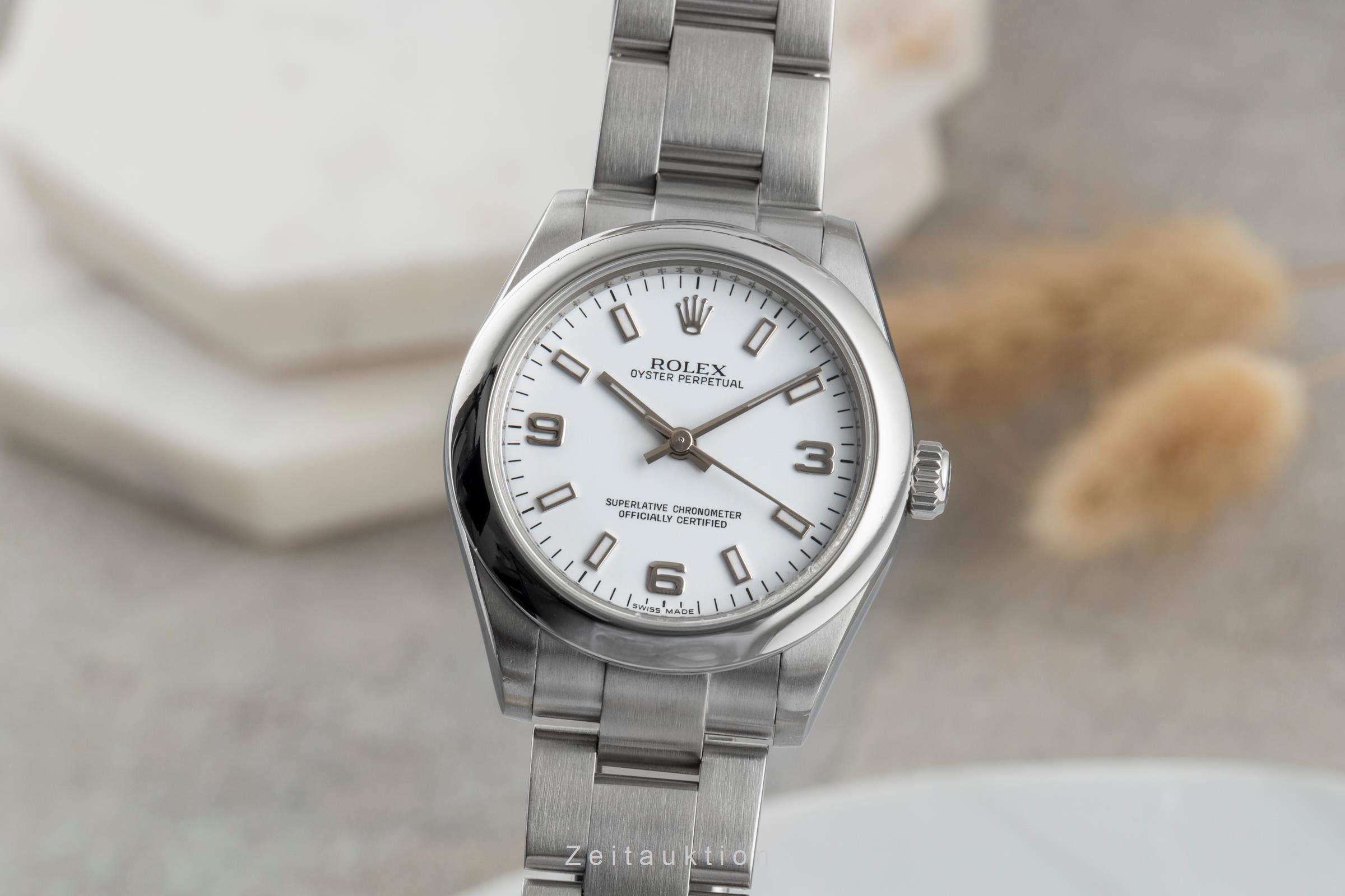 Rolex Oyster Perpetual steel automatic women's watch 177200  [2503535]