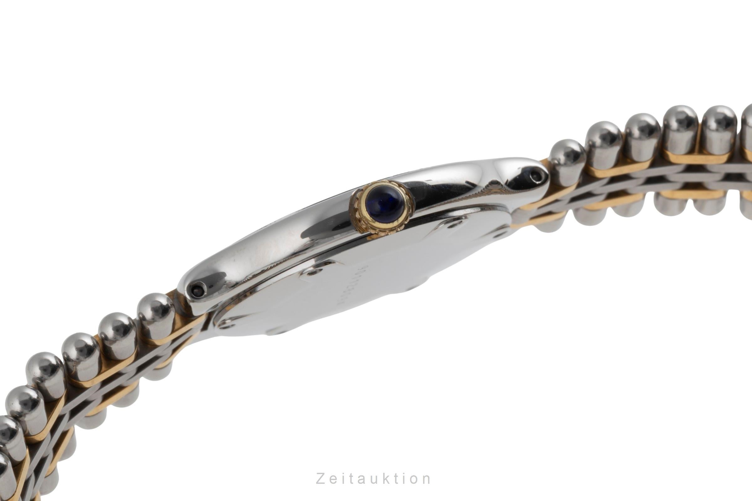 Cartier Must De Cartier 21 gilt / steel quartz women's watch 9011  [2503537]