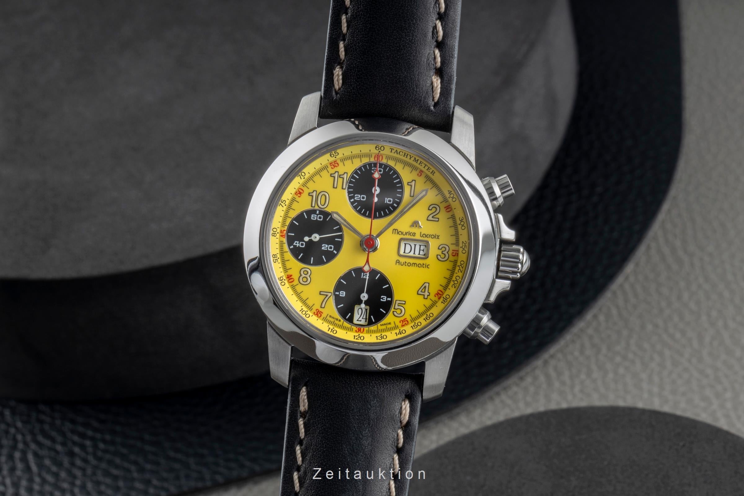Maurice Lacroix Croneo chronograph steel automatic Ref. 39721